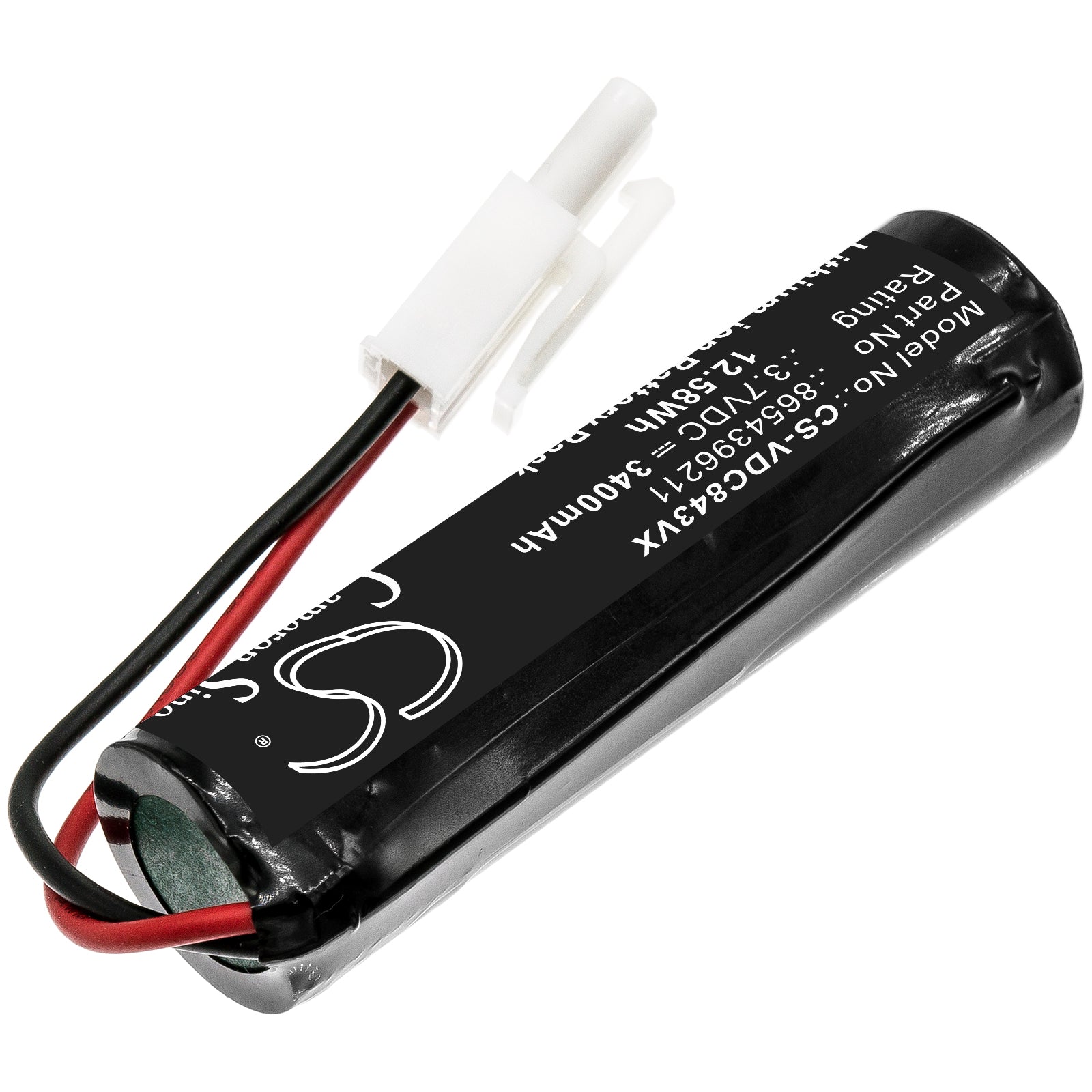 Li-ion Battery fits Vileda, 8654396211 3.7V, 3400mAh – Bild 2