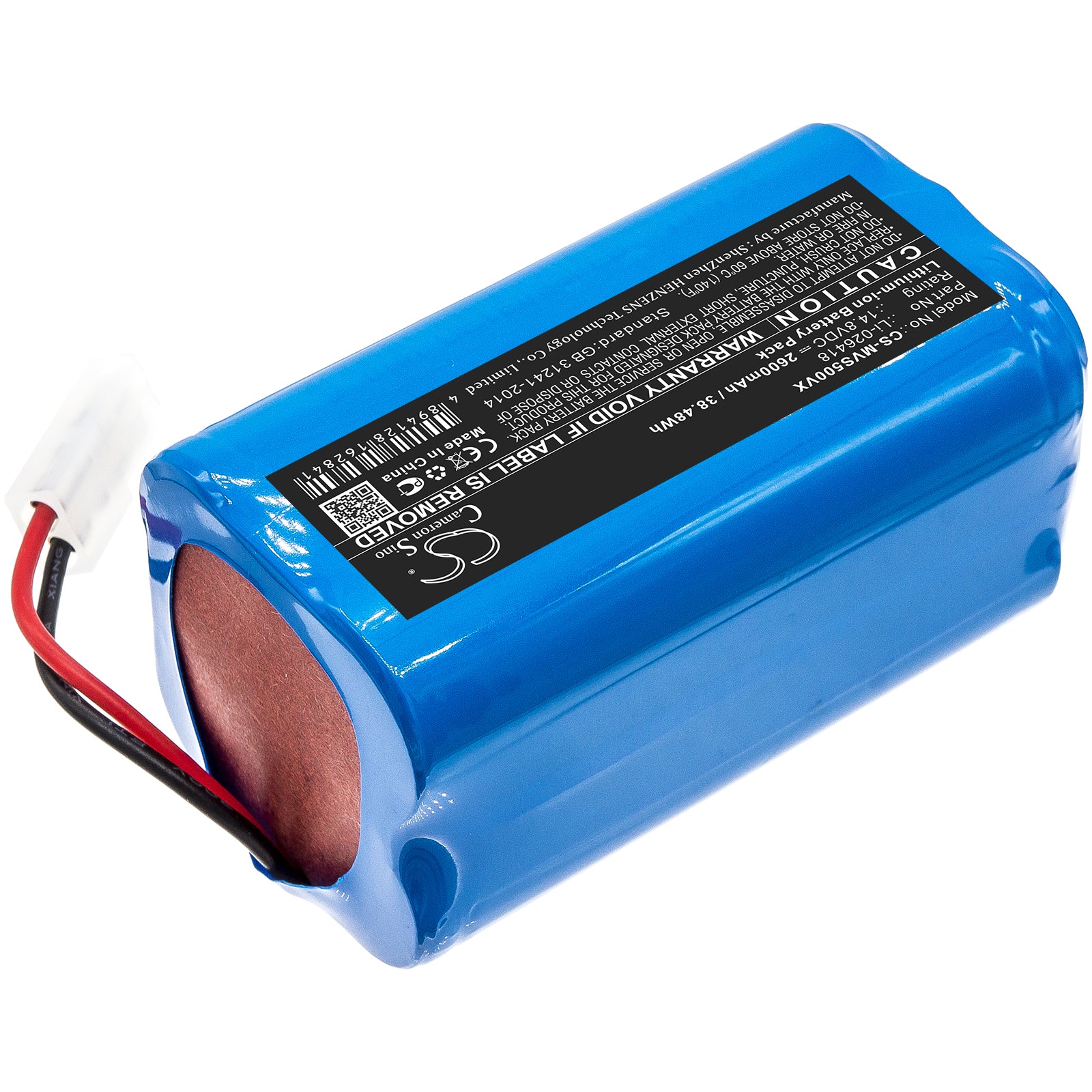 Li-ion Battery fits Myvacbot, Sn500 14.8V, 2600mAh – Bild 2