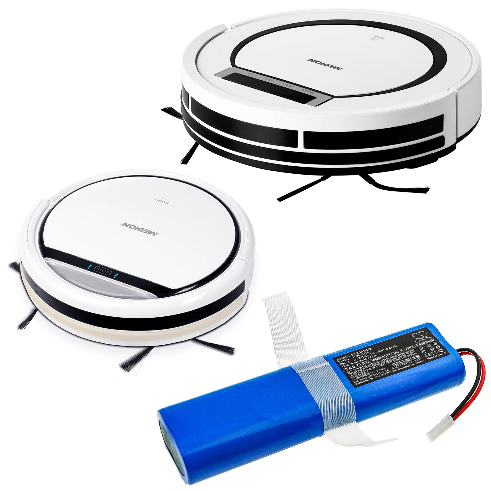 Li-ion Battery fits Medion, Md18500, Md18501, Md18600 14.4V, 2600mAh – Bild 6