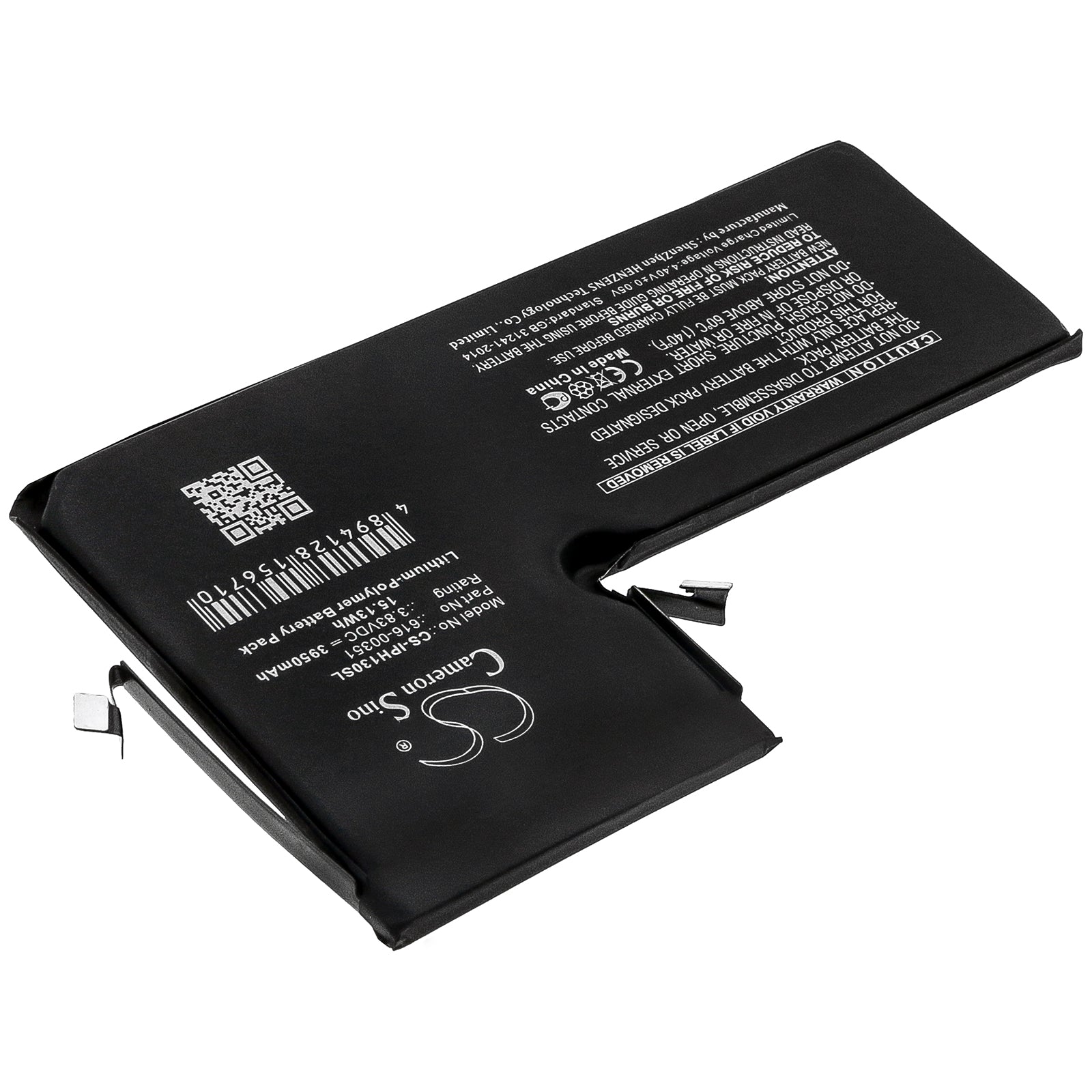 Li-Polymer Battery fits Apple, A2161, A2218 3.83V, 3950mAh – Bild 2