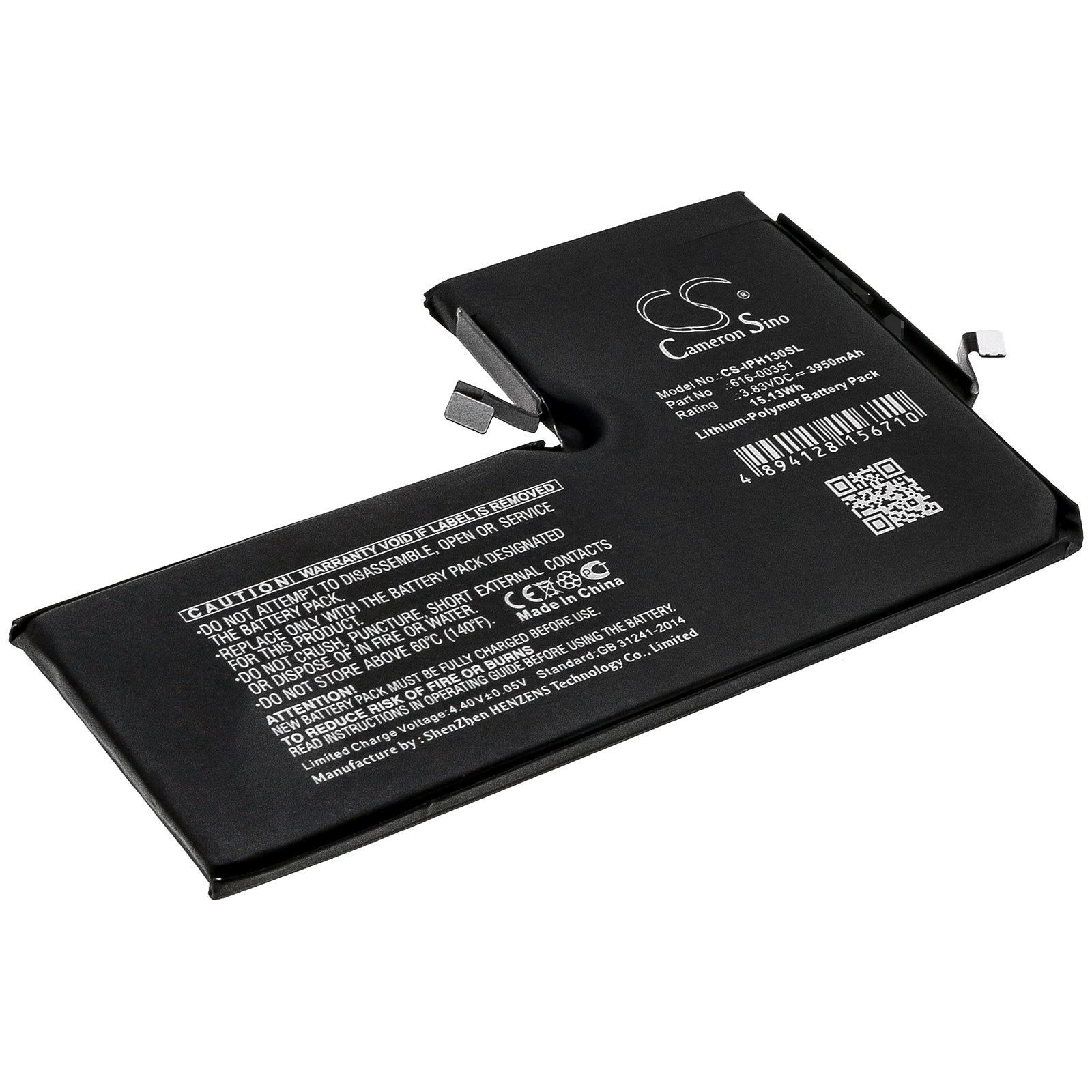 Li-Polymer Battery fits Apple, A2161, A2218 3.83V, 3950mAh – Bild 3