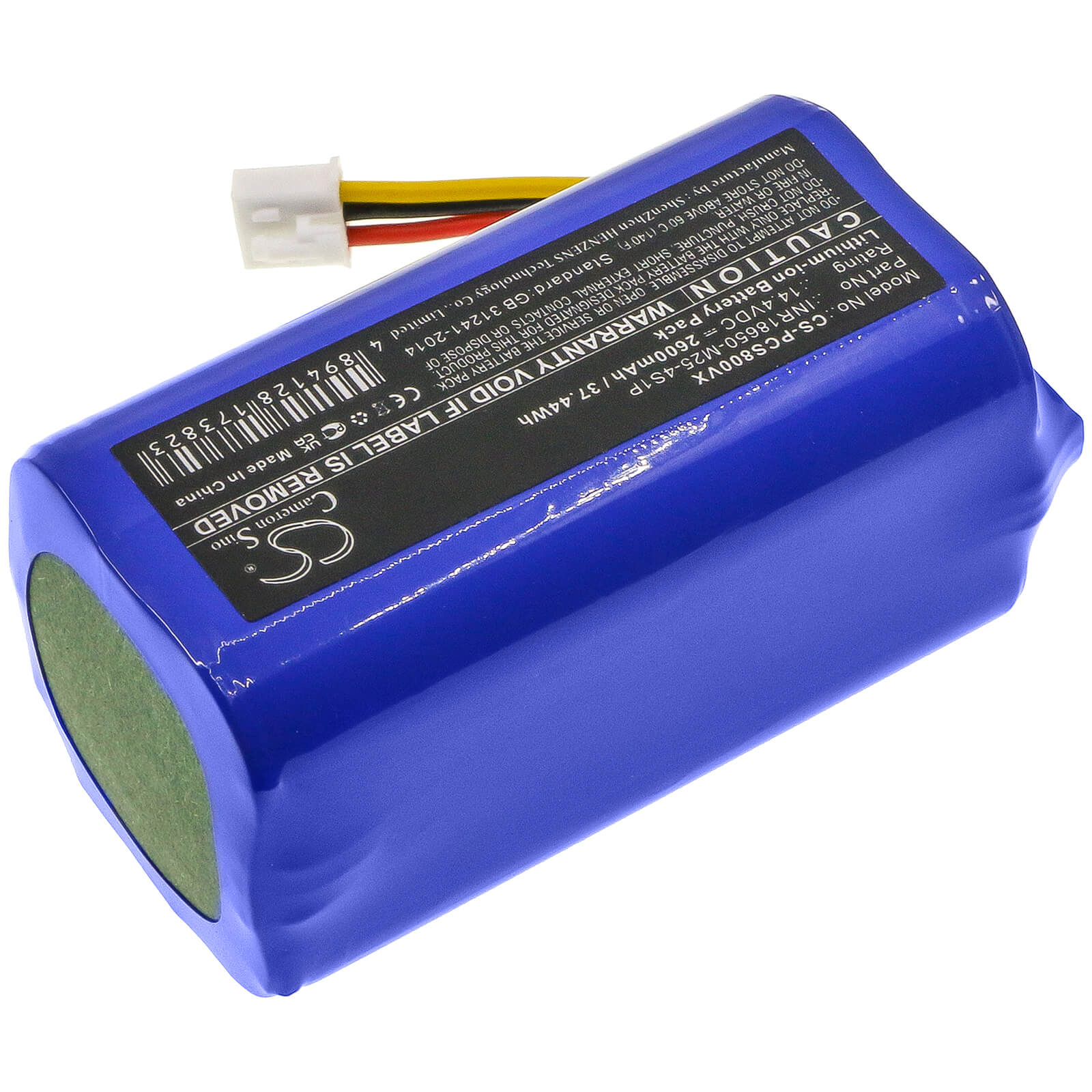Li-ion Battery fits Proscenic, 800t, 820s 14.4V, 2600mAh / 37.44Wh – Bild 3
