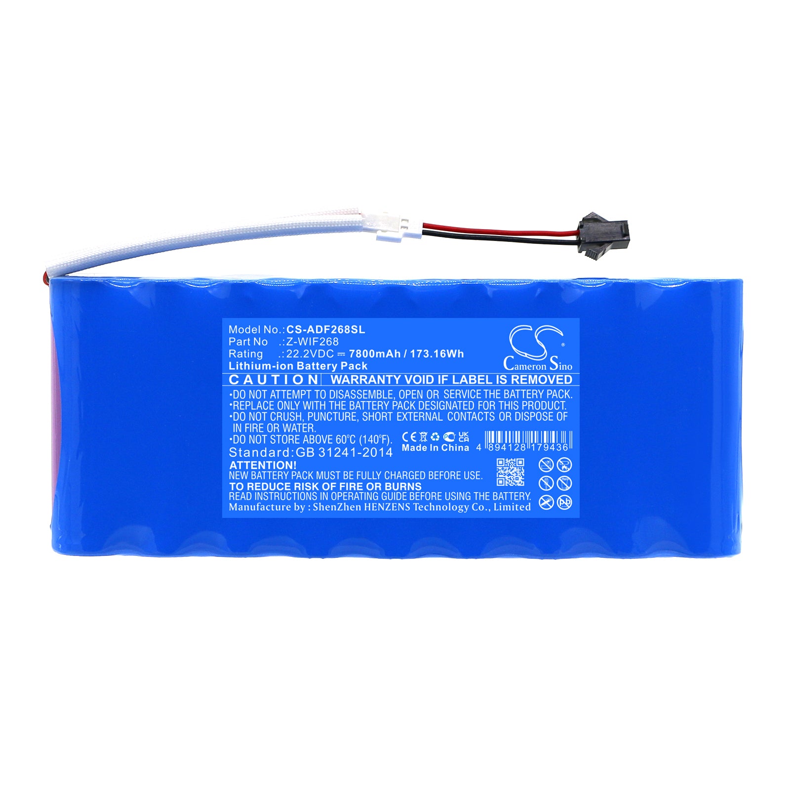 Li-ion, Lighting & Studio Battery fits American Dj Wifly Exr Qa5 Ip, 22.2V, 7800mAh – Bild 3