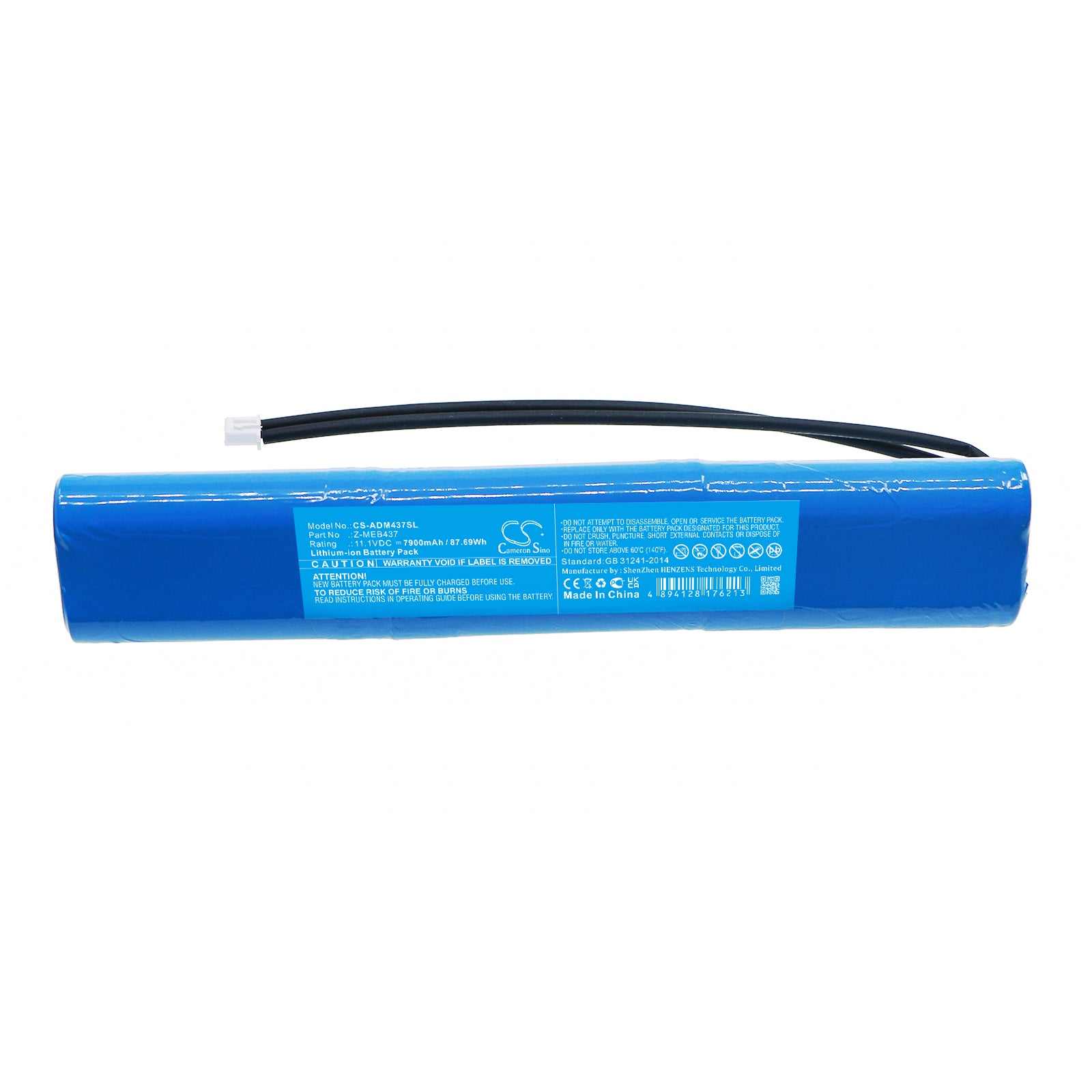 Li-ion, Lighting & Studio Battery fits American Dj Mega Go Bar 50 Rgba, 11.1V, 7900mAh – Bild 2