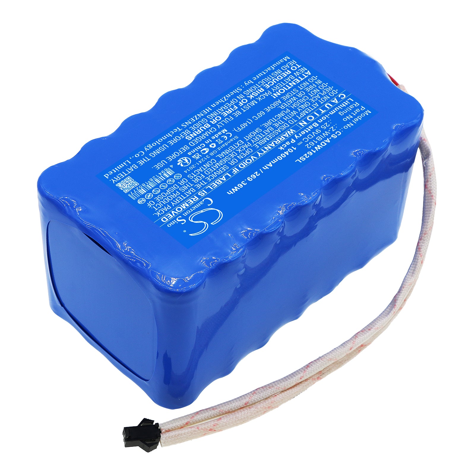 Li-ion, Lighting & Studio Battery fits American Dj Wifly Exr Hex Par, 25.9V, 10400mAh – Bild 2