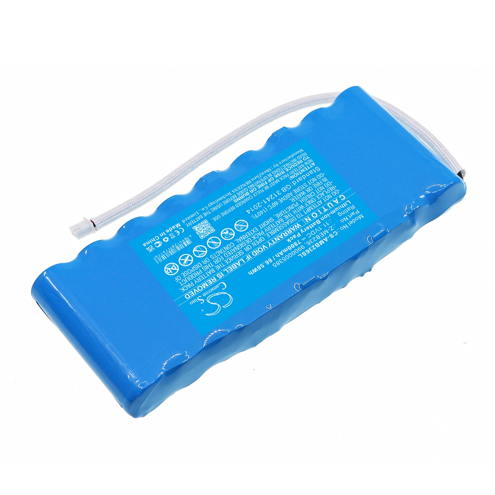 Li-ion, Lighting & Studio Battery fits American Dj Jelly Go Par64 Rgba, Mega Go Par64 Rgba, 11.1V, 7800mAh – Bild 2