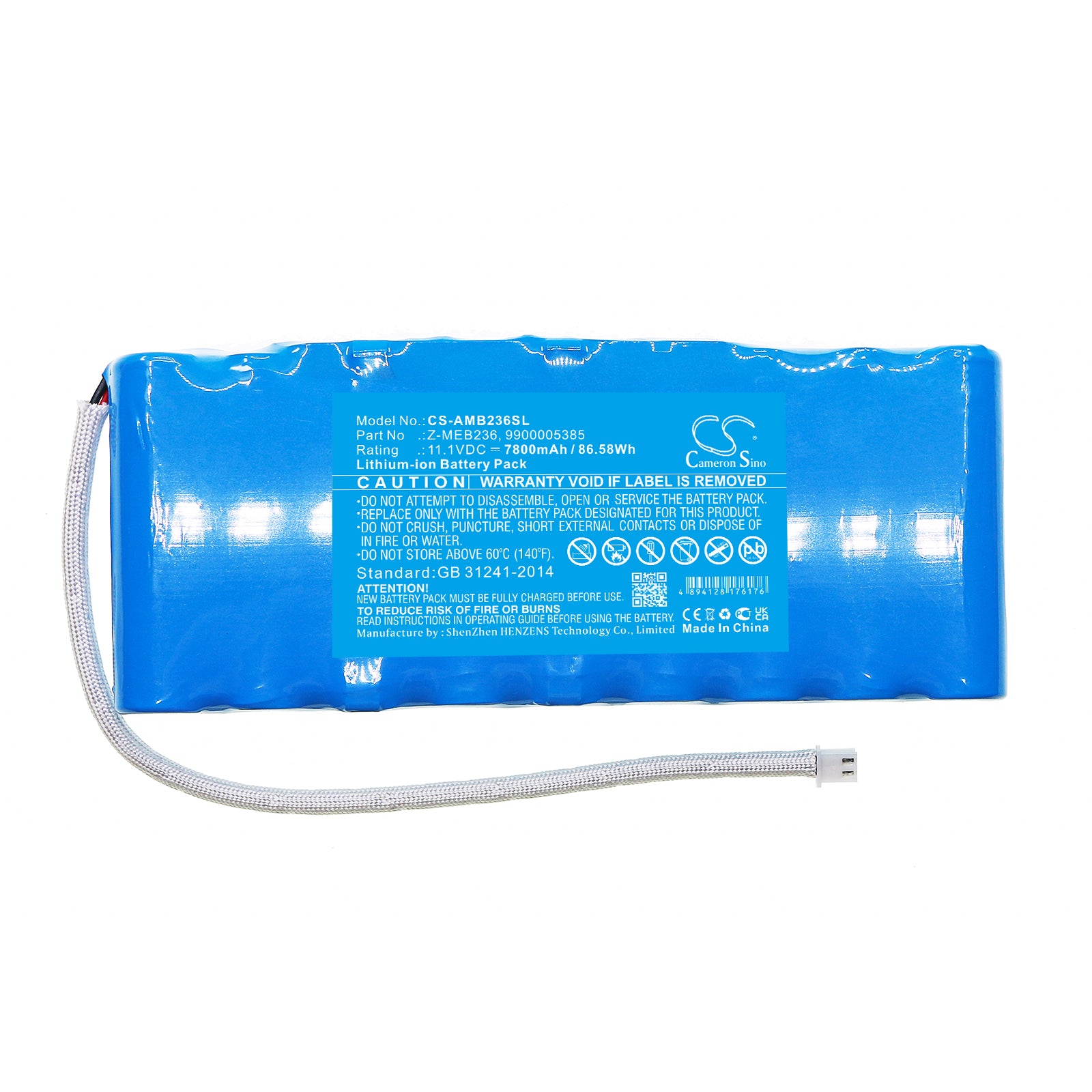 Li-ion, Lighting & Studio Battery fits American Dj Jelly Go Par64 Rgba, Mega Go Par64 Rgba, 11.1V, 7800mAh – Bild 3