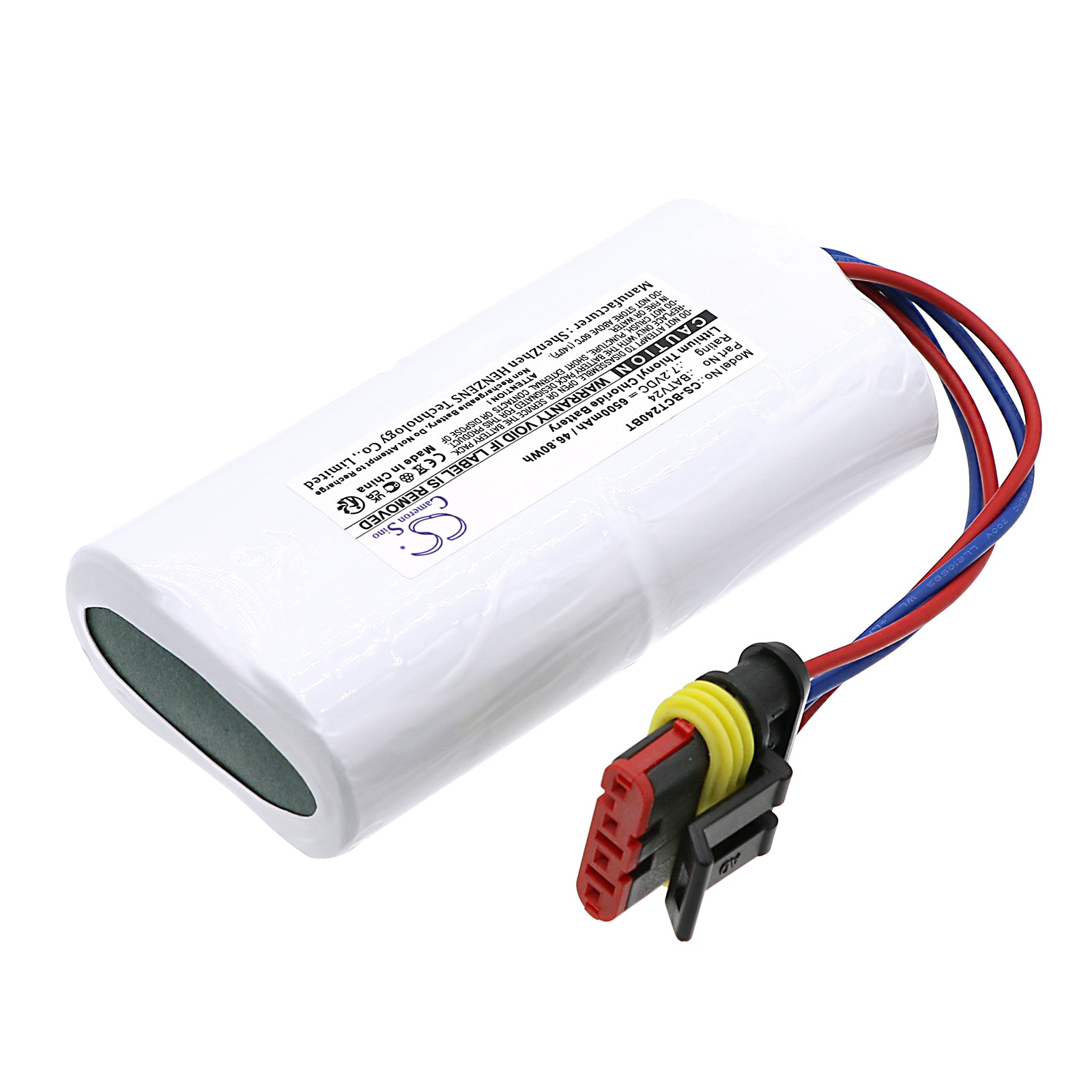 Li-SOCl2, Alarm System Battery fits Gira , Daitem Dc408, 7.2V, 6500mAh – Bild 2