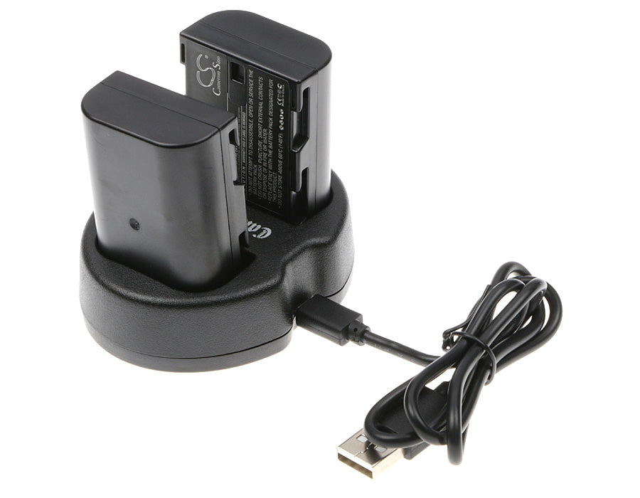 Panasonic Lumix DMC-GH3 Battery Set with USB Cable - Includes 2 CS-PLF190MX & 1 DF-PLF190UH – Bild 4