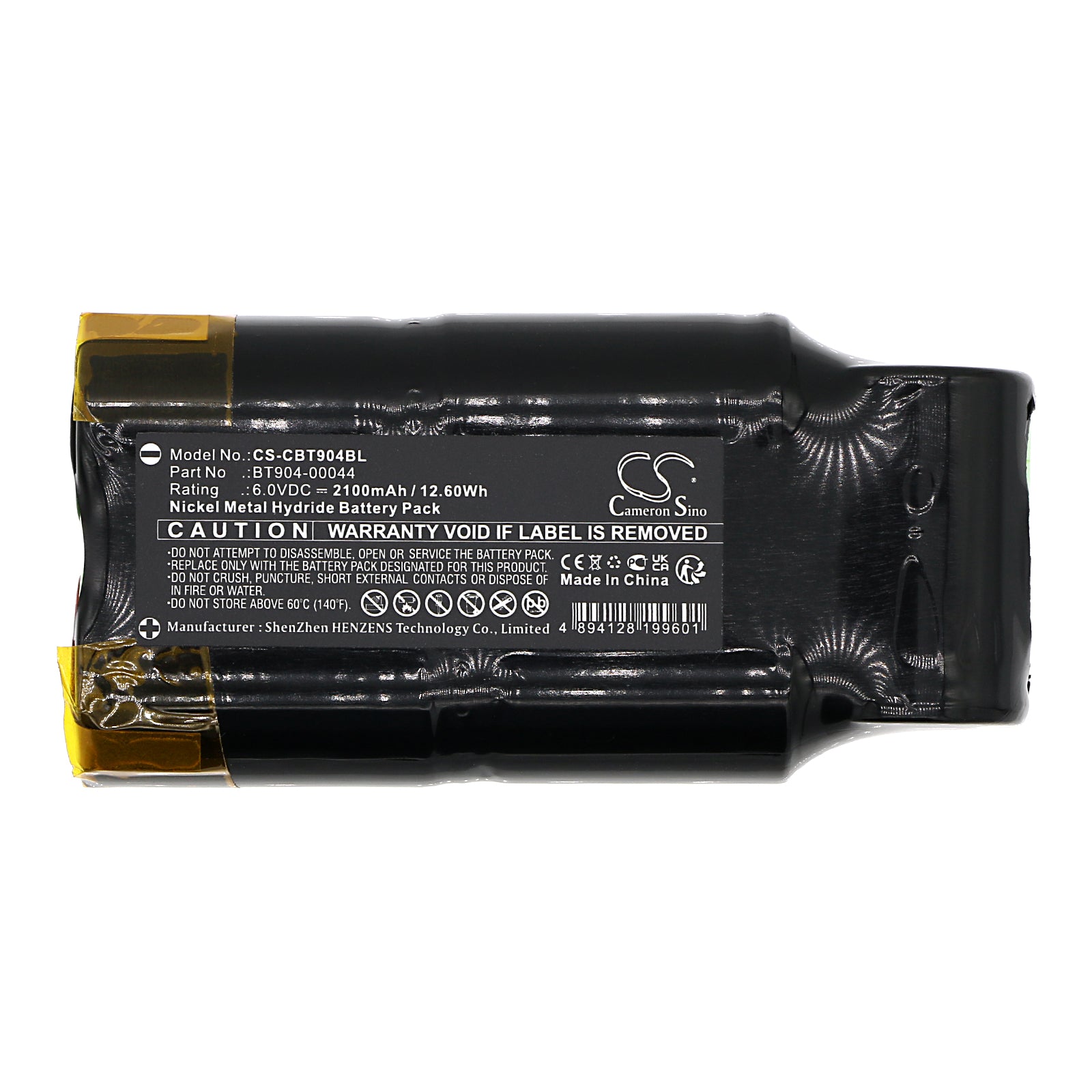 Ni-MH, Crane Remote Control Battery fits Cattron Theimeg Th-20ds-s/e, Th-ga, 6.0V, 2100mAh – Bild 3