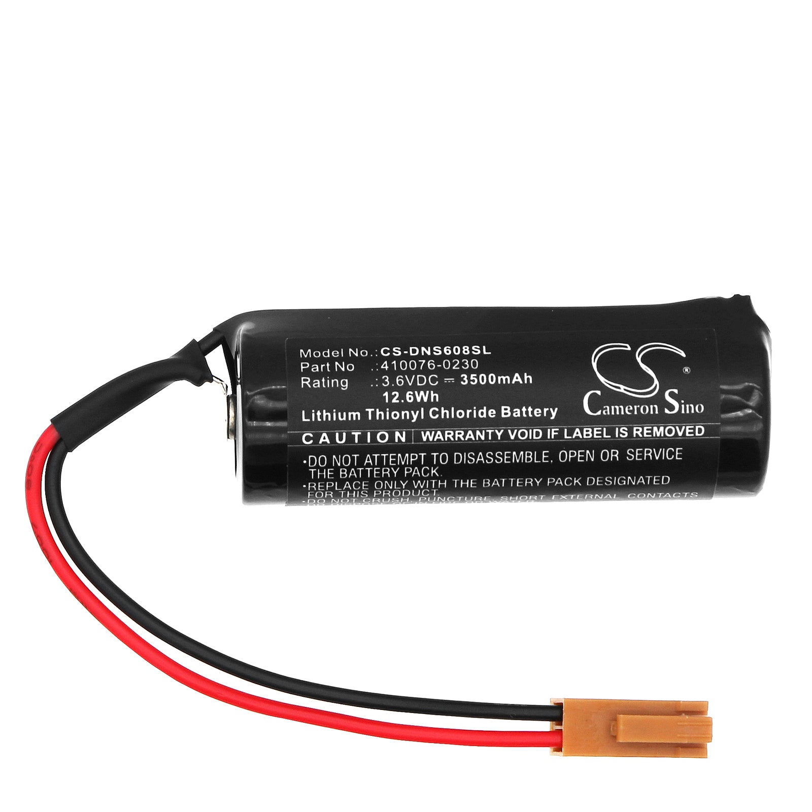 Li-SOCl2, PLC Battery fits Denso 04e-122, Vm-6083d, 3.6V, 3500mAh – Bild 3
