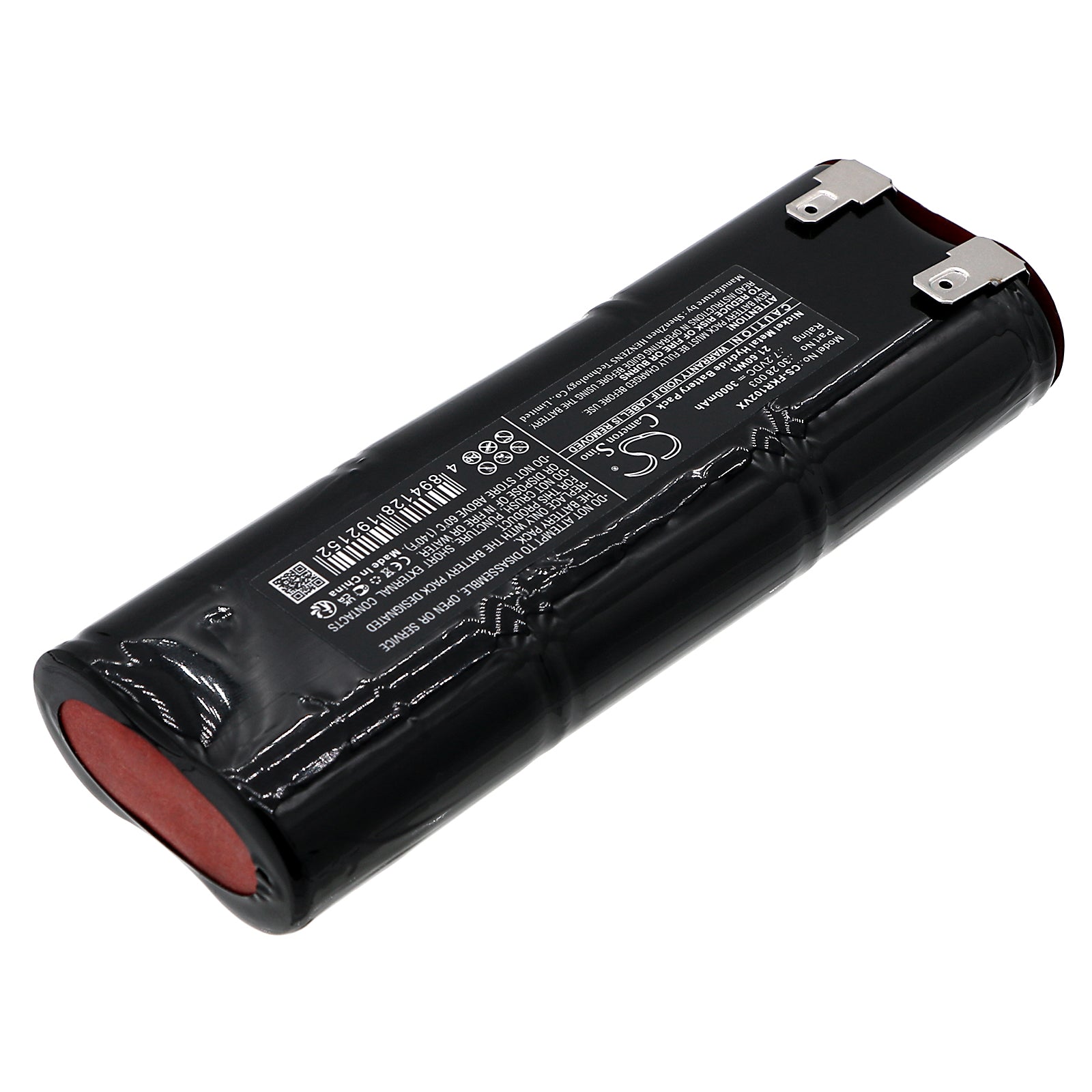Ni-MH, Vacuum Battery fits Fakir Ic 1022, Ic1022, 7.2V, 3000mAh – Bild 2