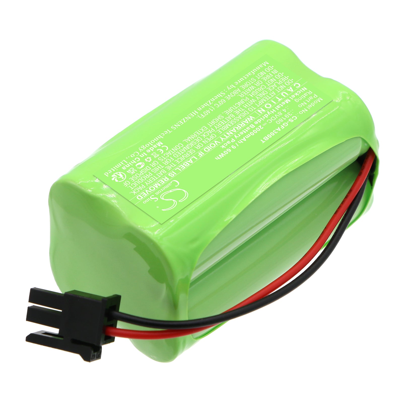 Ni-MH, Alarm System Battery fits Grothe Fa30, Fa30-az, 4.8V, 2000mAh – Bild 2