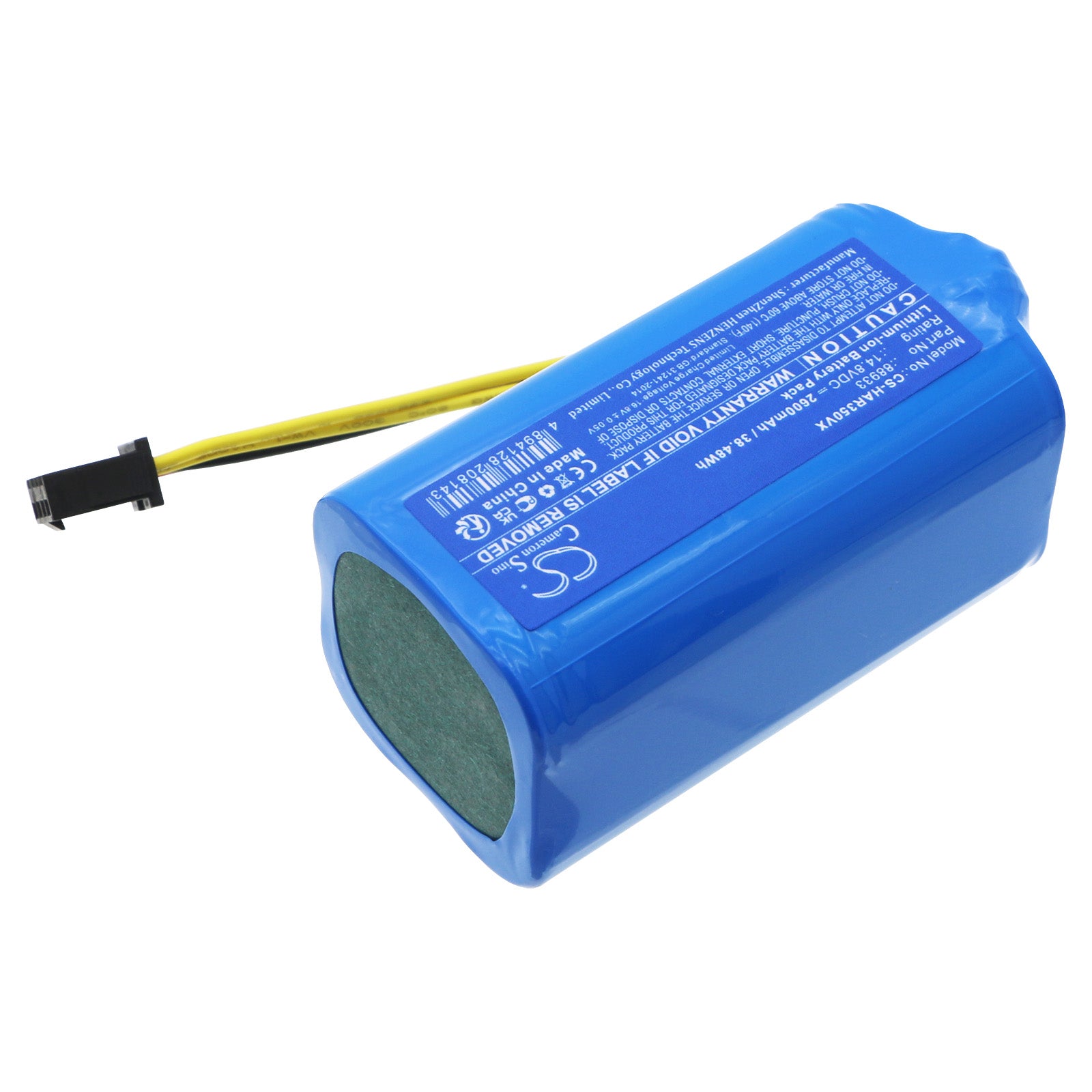 Li-ion, Vacuum Battery fits Haier Hb-qt35bsc, J3500, 14.8V, 2600mAh – Bild 2