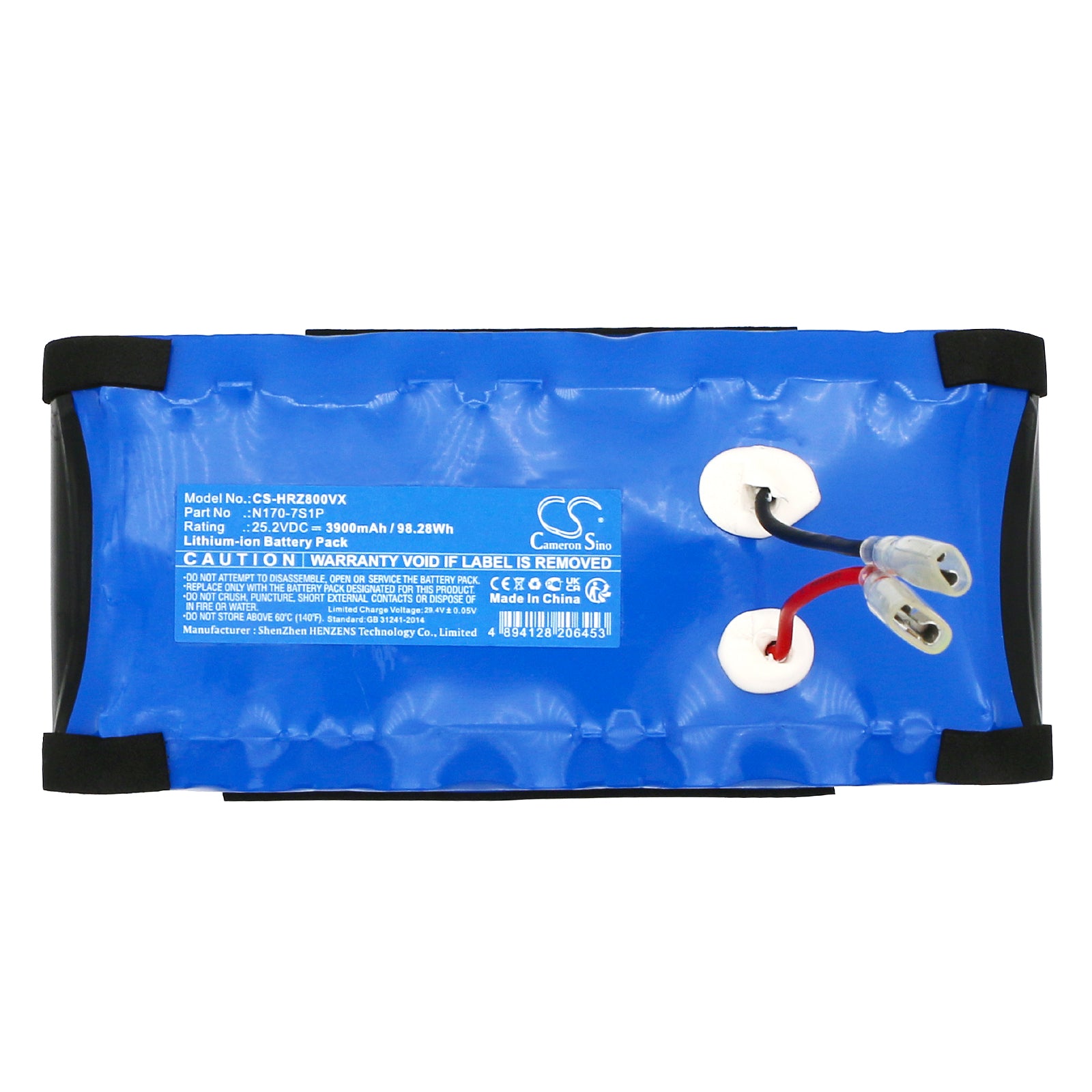 Li-ion, Vacuum Battery fits Haier E9-prou1, Z10-wu1, 25.2V, 3900mAh – Bild 3
