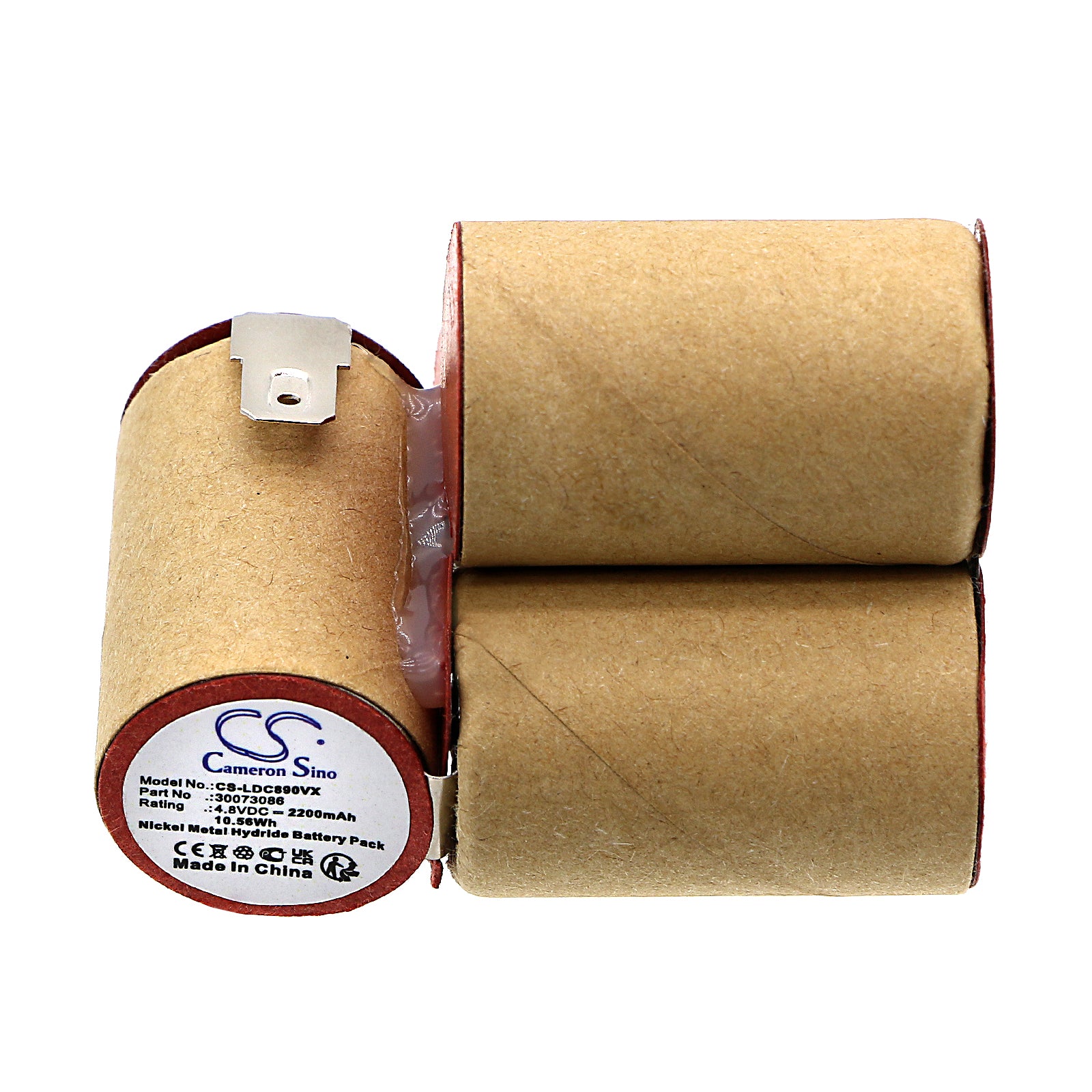 Ni-MH, Vacuum Battery fits Leifheit 89022, Powermax 11920, 4.8V, 2200mAh – Bild 3