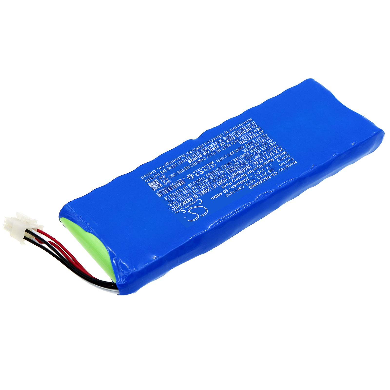 Ni-MH, Medical Battery fits Nihon Kohden Cardiofax G Ecg-2550 Monitor, 14.4V, 3500mAh – Bild 2