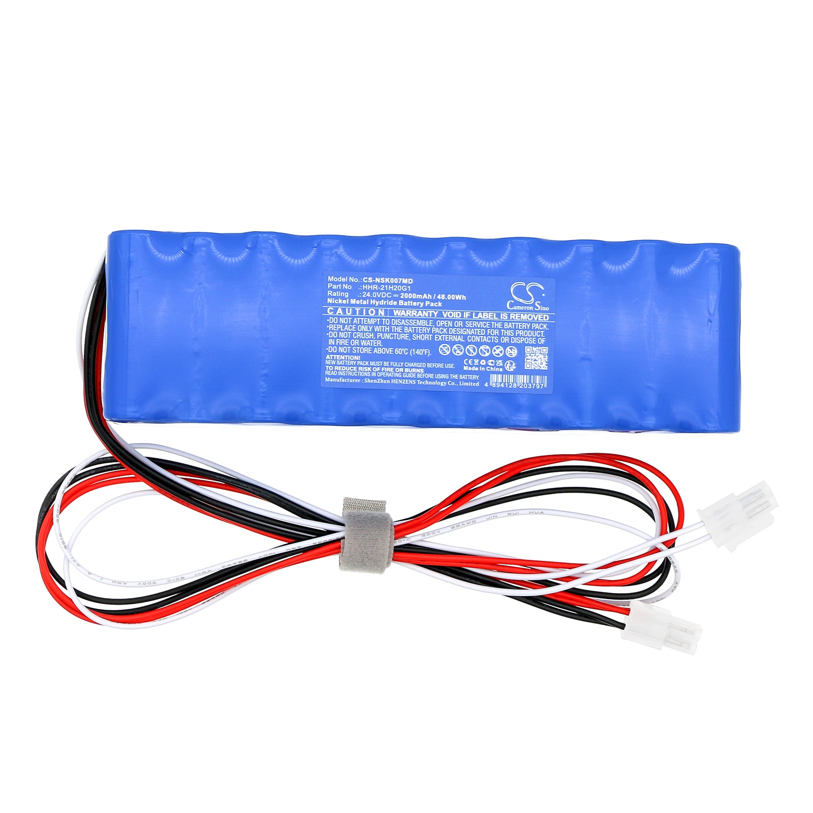 Ni-MH, Medical Battery fits Nikkiso Dbb-06s, Dbb-07, 24.0V, 2000mAh – Bild 3