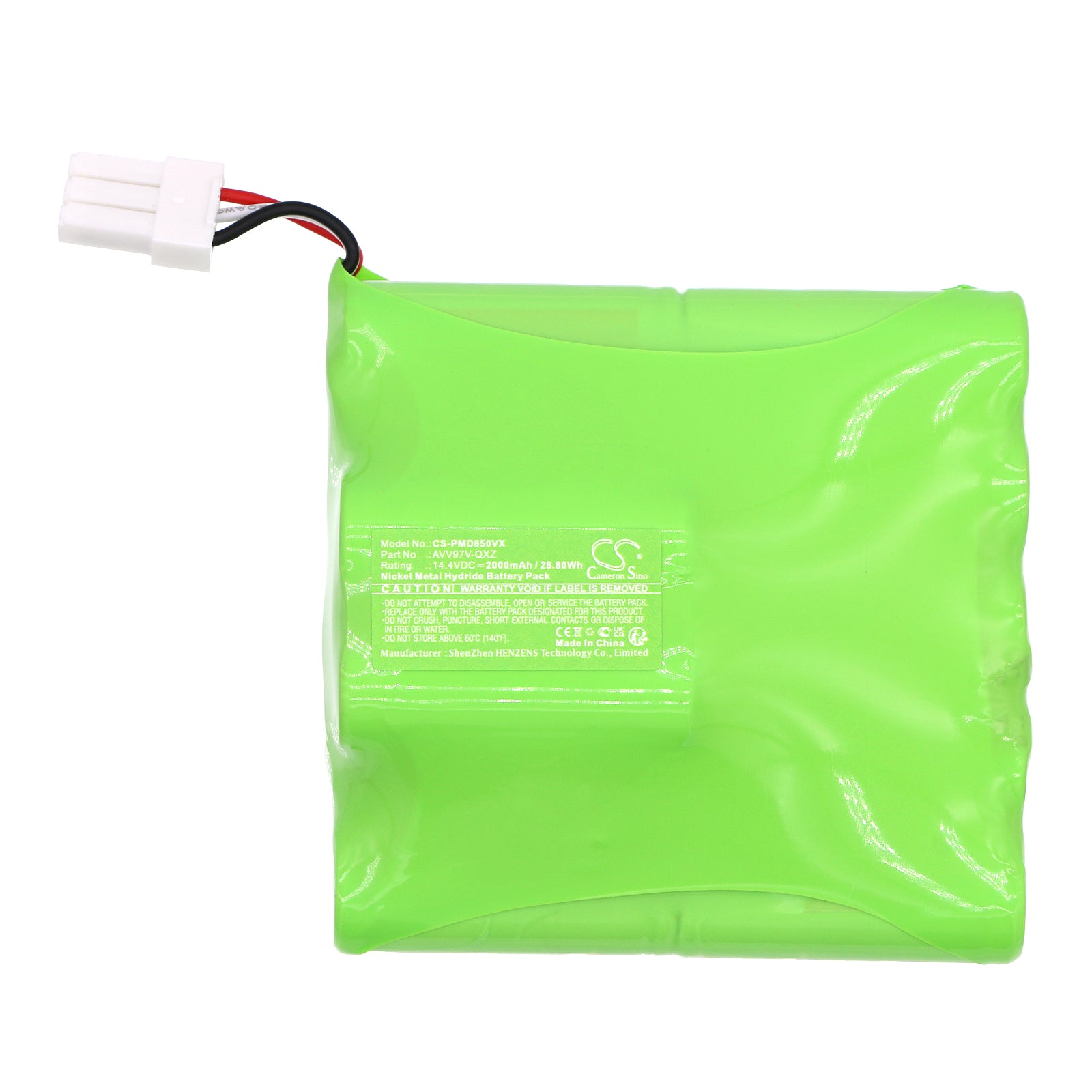 Ni-MH, Vacuum Battery fits Panasonic Mc-wmd85, 14.4V, 2000mAh – Bild 3