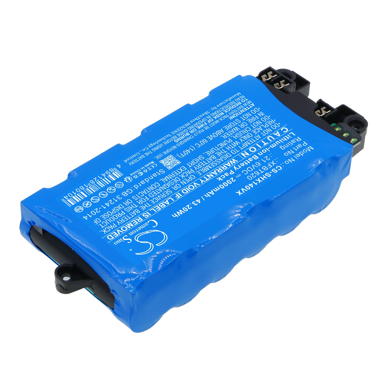 Li-ion, Vacuum Battery fits Shark Ix140, Ix140c, 21.6V, 2000mAh – Bild 2