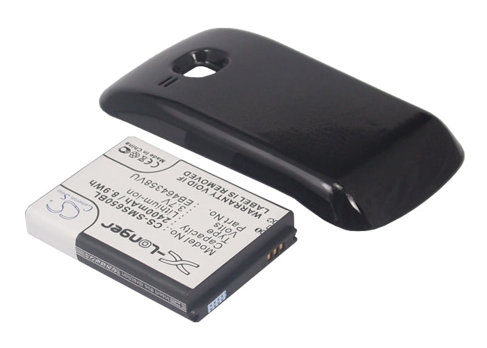 Li-ion, Mobile, SmartPhone Battery fits Samsung Galaxy Mini 2, Gt-s6500, 3.7V, 2400mAh – Bild 2