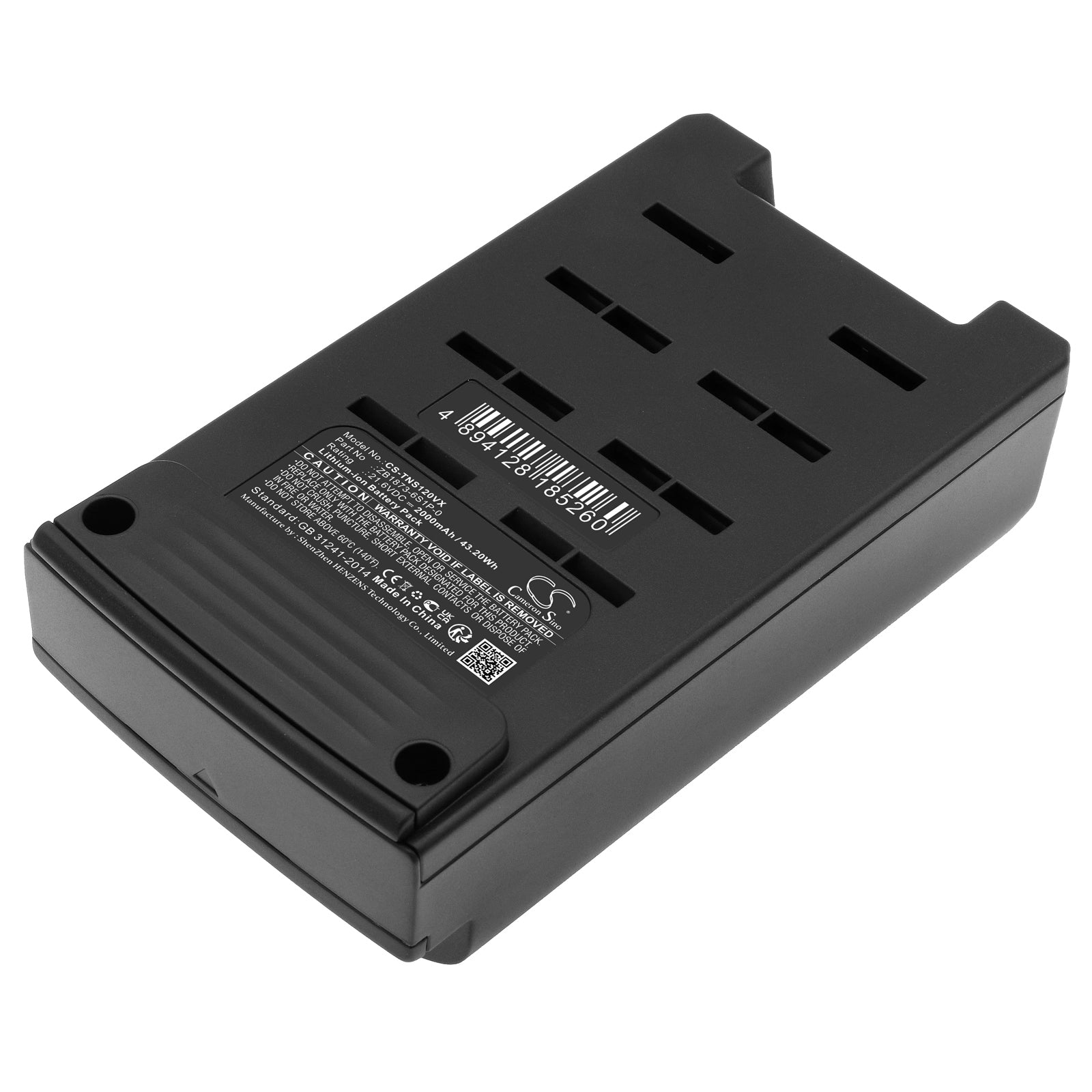 Li-ion, Vacuum Battery fits Tineco P1, Pure One S12, 21.6V, 2000mAh – Bild 3