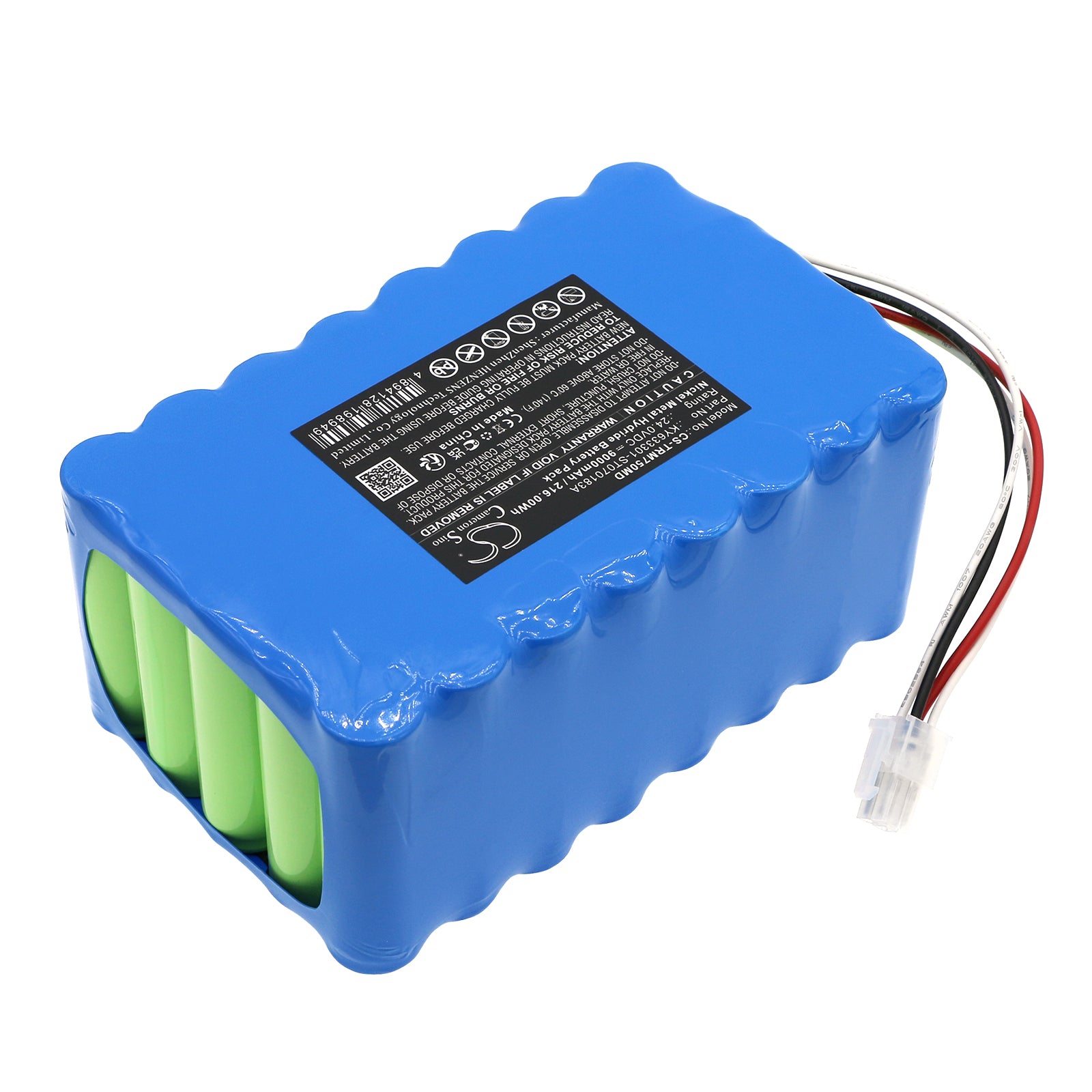 Ni-MH, Medical Battery fits Air Liquide Monnal T75, Taema Air Liquide Monnal T75, 24.0V, 9000mAh – Bild 2