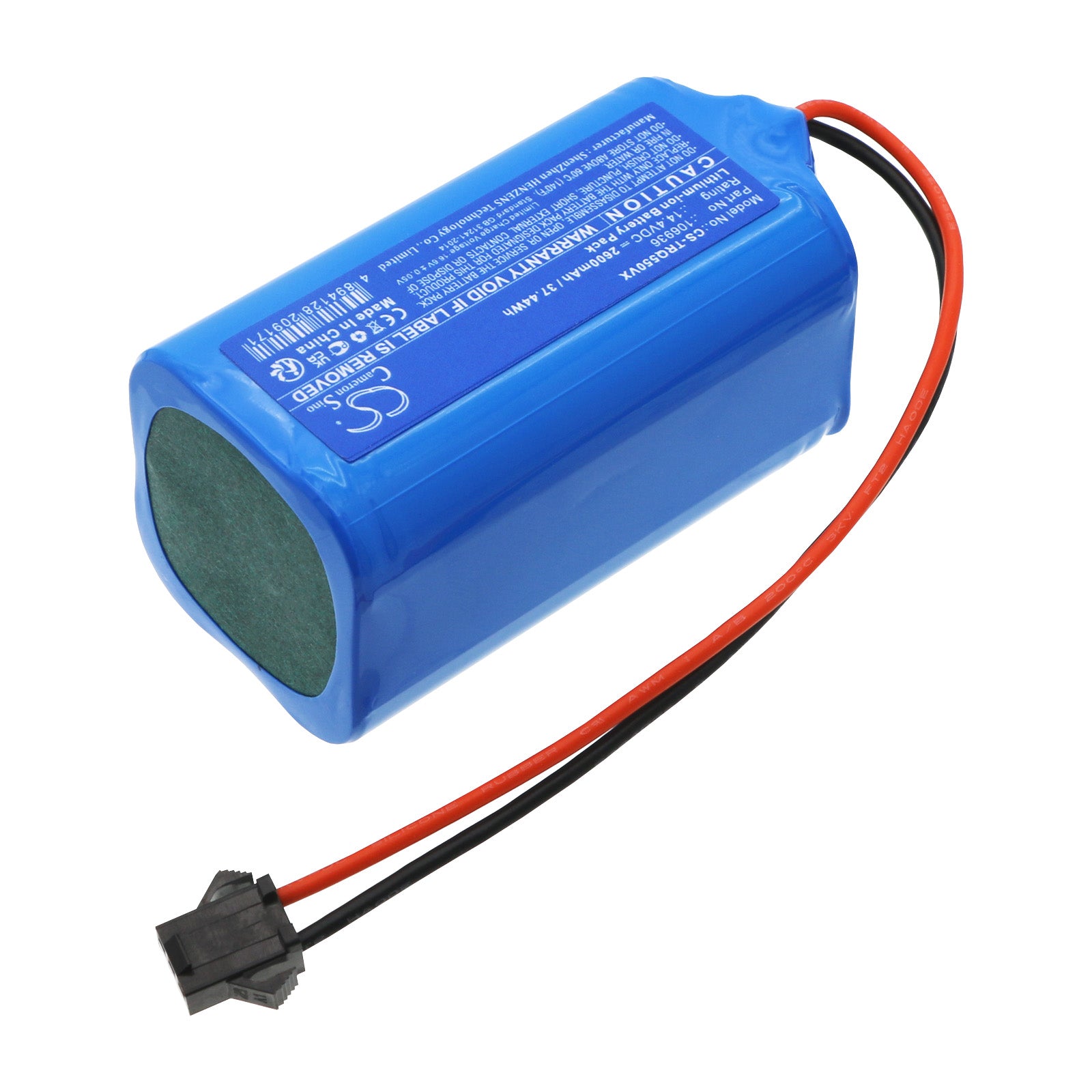 Li-ion, Vacuum Battery fits Tesla Robostar Iq550, 14.4V, 2600mAh – Bild 2