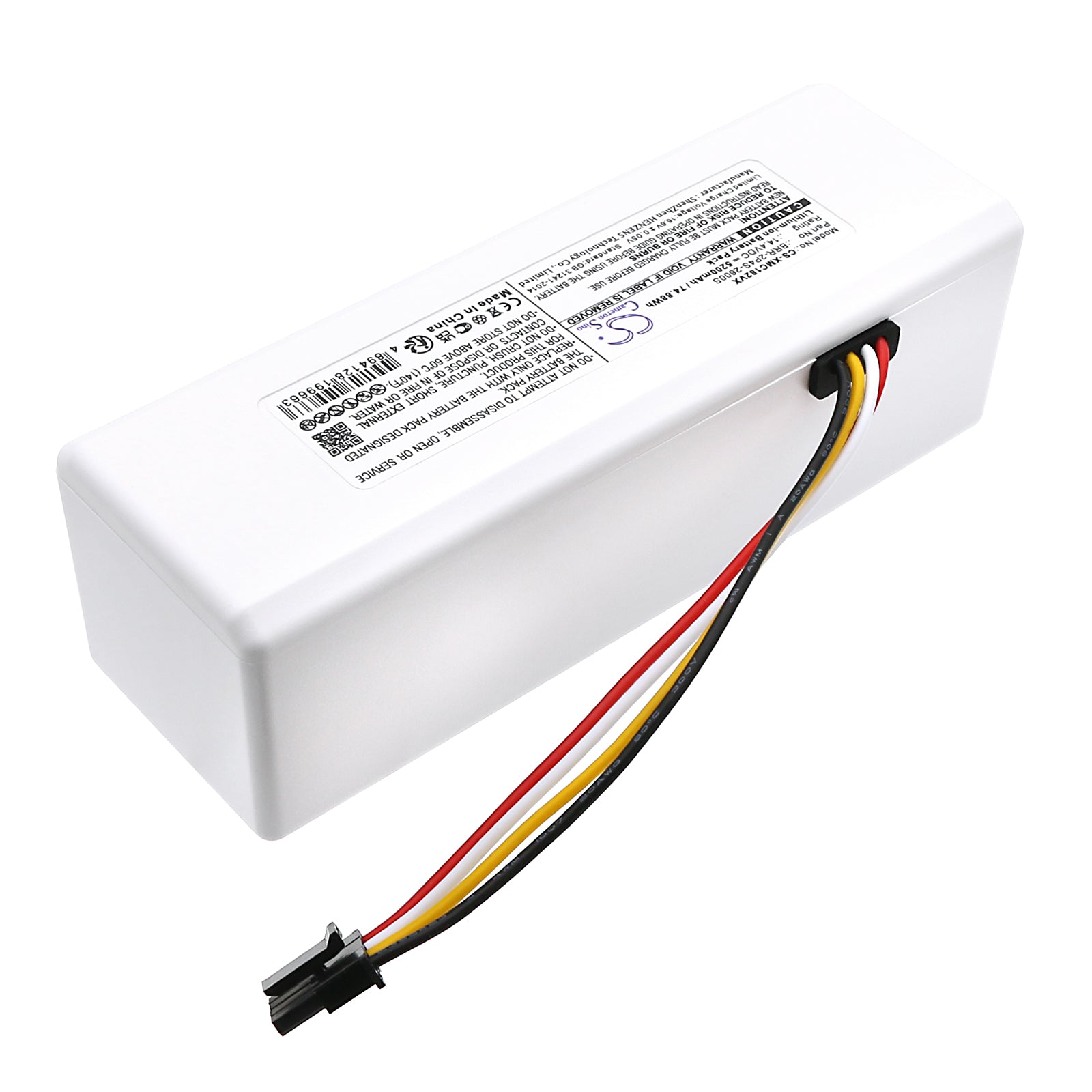 Li-ion, Vacuum Battery fits Xiaomi Dreame Mc1808, Roborock 1c, 14.4V, 5200mAh – Bild 2
