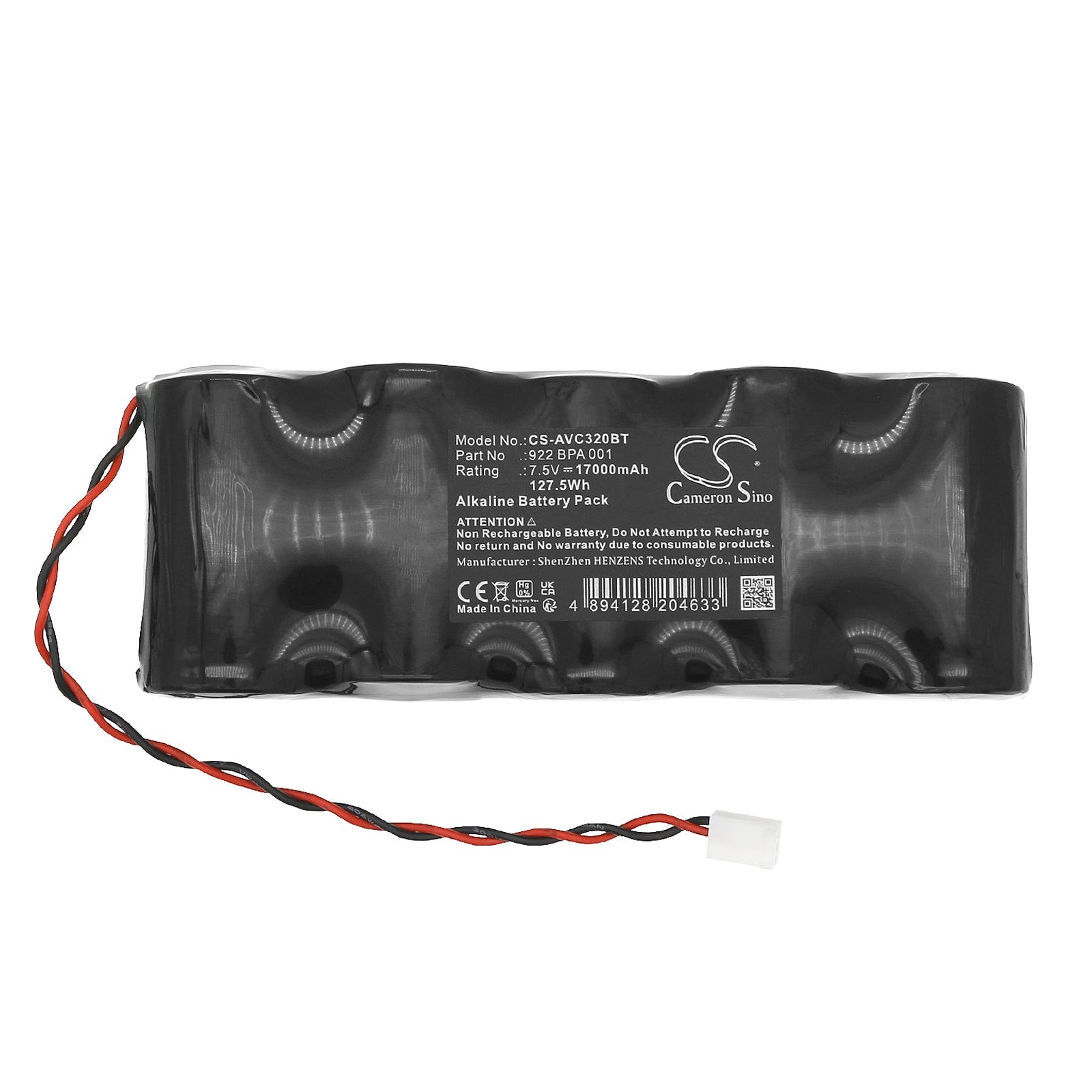 Alkaline, Alarm System Battery fits Adetec 700sre803, Vocalys 700 Sre 801, 7.5V, 17000mAh – Bild 3