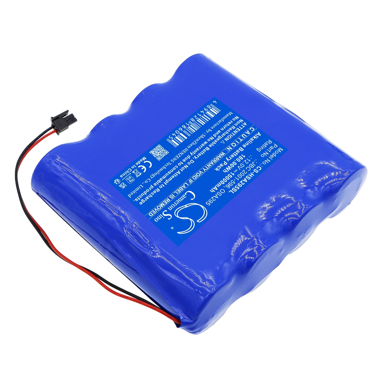 Alkaline, Equipment, Survey, Test Battery fits Hart Intercivic Demo Eslate, 12.0V, 15000mAh – Bild 2