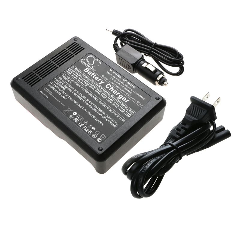 Battery Charger will charge 18650, 10440, 13450, 14430, 14500, and others – Bild 4