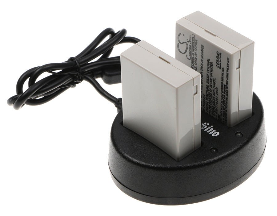 Canon EOS 550D Battery Pack Kit - 2 CS-LPE8 Batteries, 1 DF-LPE8UH Battery & USB Cable – Bild 3