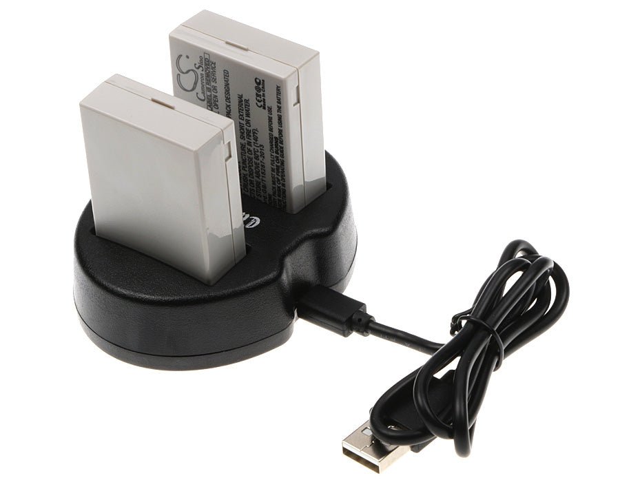 Canon EOS 550D Battery Pack Kit - 2 CS-LPE8 Batteries, 1 DF-LPE8UH Battery & USB Cable – Bild 4