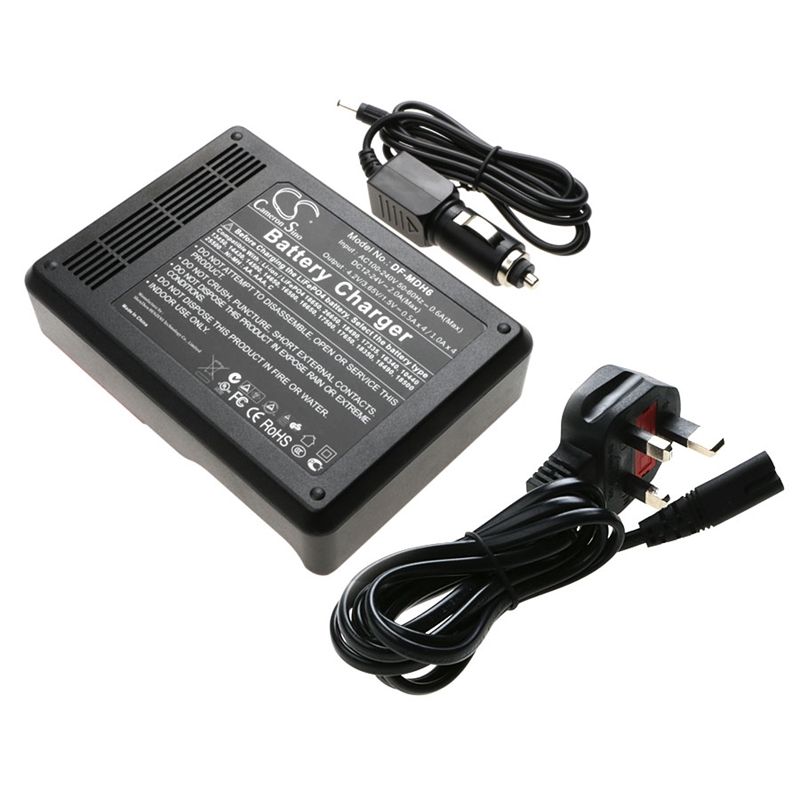 DF-MDH6U USA Plug, Battery Charger for Battery Charger, 18650, 10440, 13450, 14430, 14500, 14650 – Bild 4