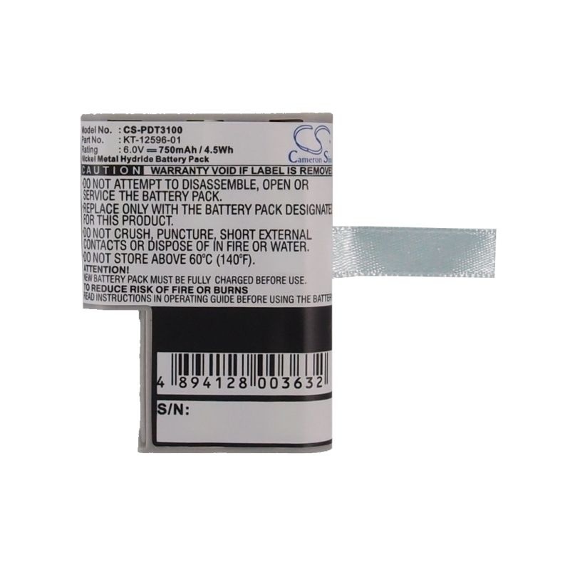 Grey 6.0V 750mAh Symbol, Pdt 3100, Pdt 3110, Pdt 3120 Replacement Battery – Bild 5