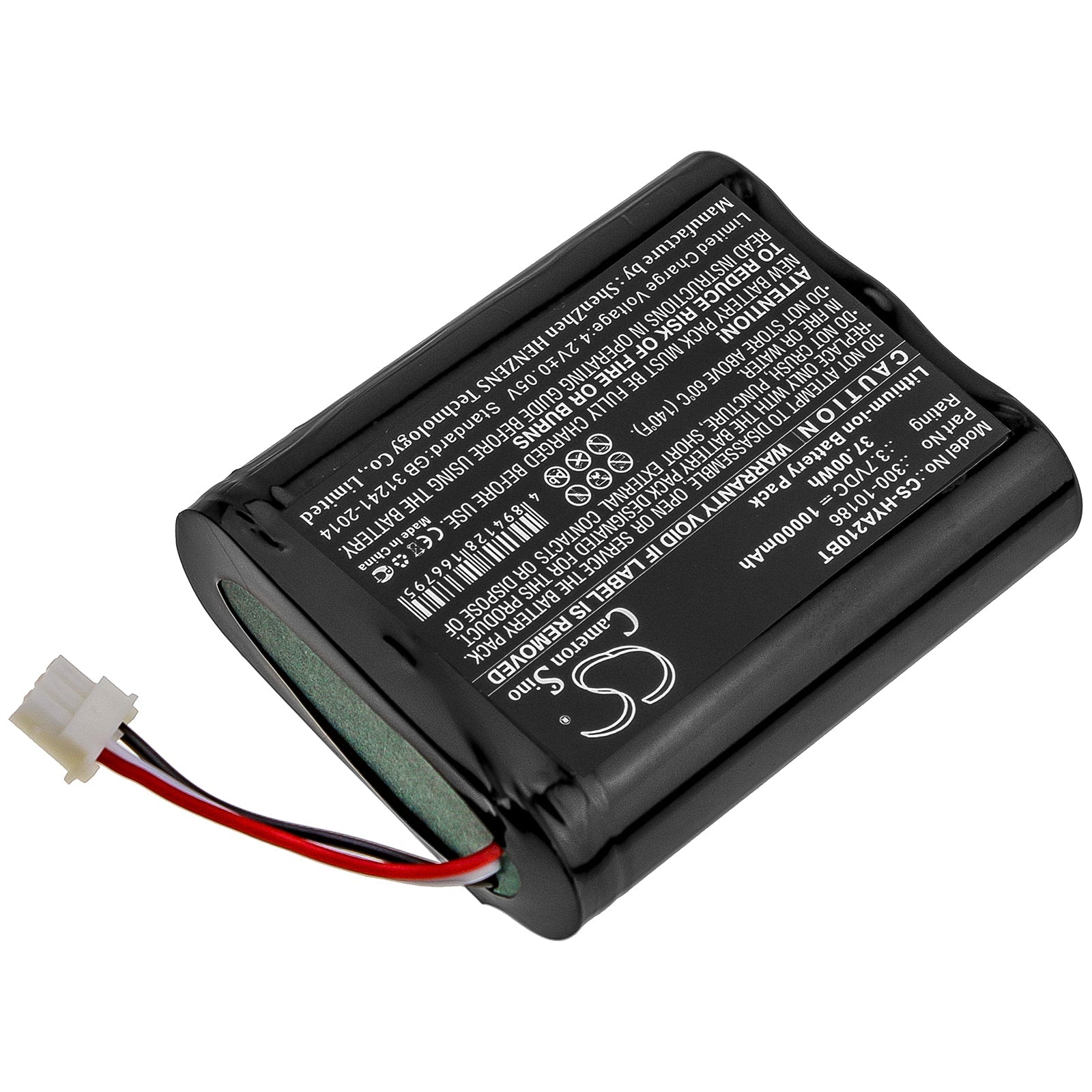 Li-ion Battery fits Adt, Command Smart Security Panel, Honeywell, Ai05-2 3.7V, 10000mAh – Bild 2