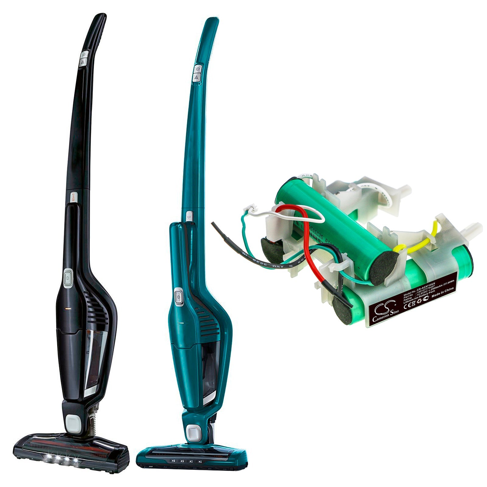 Li-ion Battery fits Aeg, 900273786, 900273793, 900273794 10.8V, 2500mAh – Bild 5