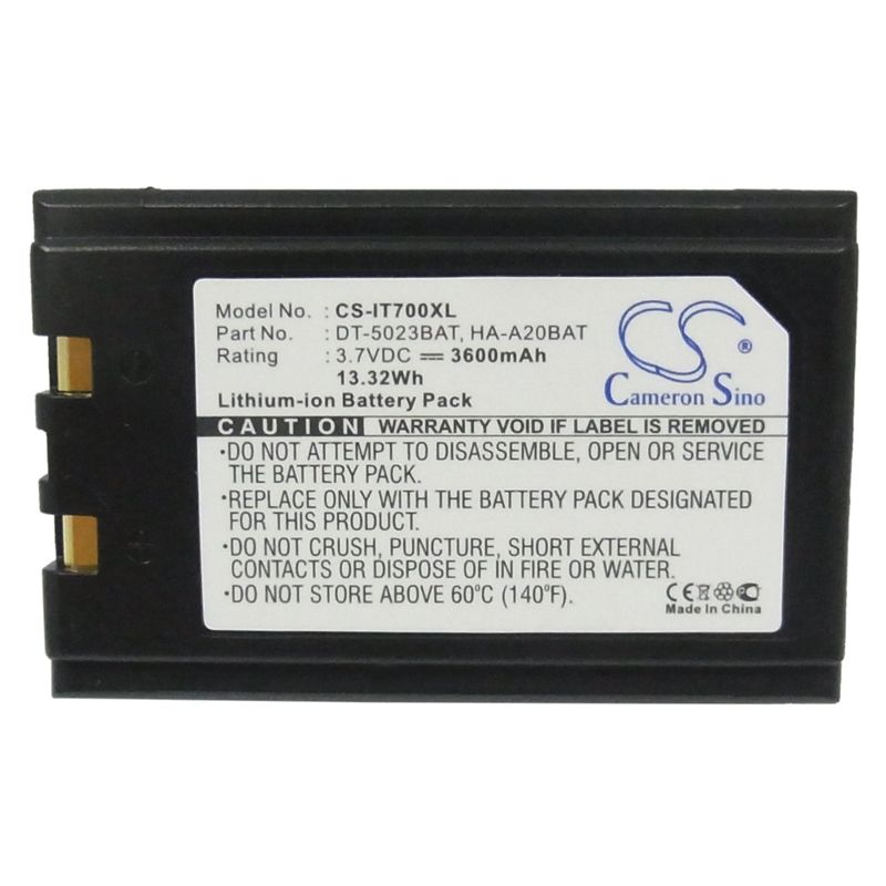 Li-ion Battery fits Banksys, Xentissimo, Casio, Casio Cassiopeia It-700 M30 3.7V, 3600mAh – Bild 5