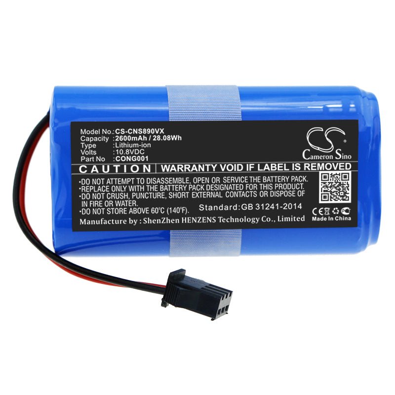 Li-ion Battery fits Cecotec, Cong0001 10.8V, 2600mAh – Bild 3