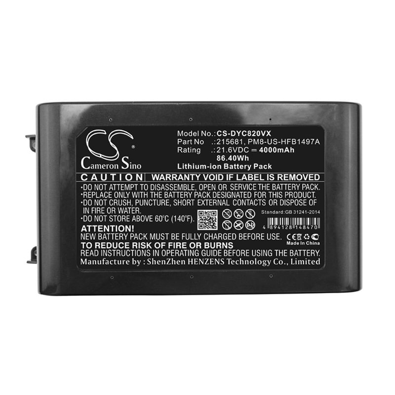 Li-ion Battery Fits Dyson, Sv10, V8 21.6v, 4000mah – Bild 5