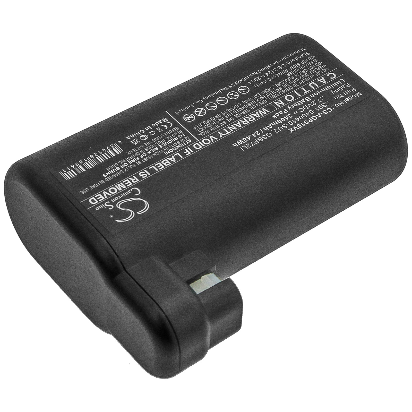 Li-ion Battery fits Electrolux, 900257877, 900257983, 900258192 7.2V, 3400mAh – Bild 2