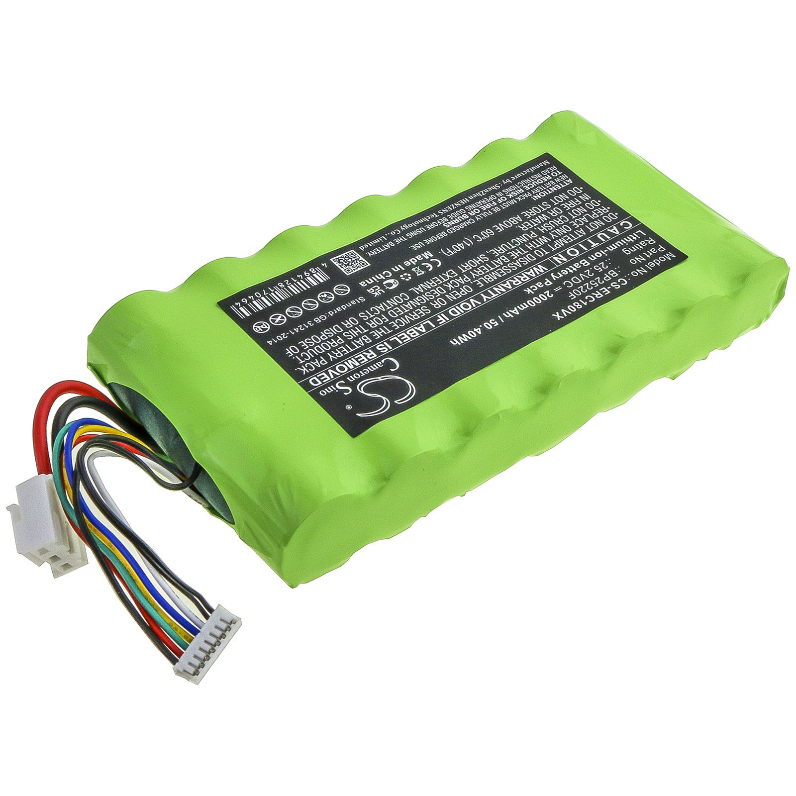 Li-ion Battery fits Eureka, Nec180 Pro 25.2V, 2000mAh – Bild 3