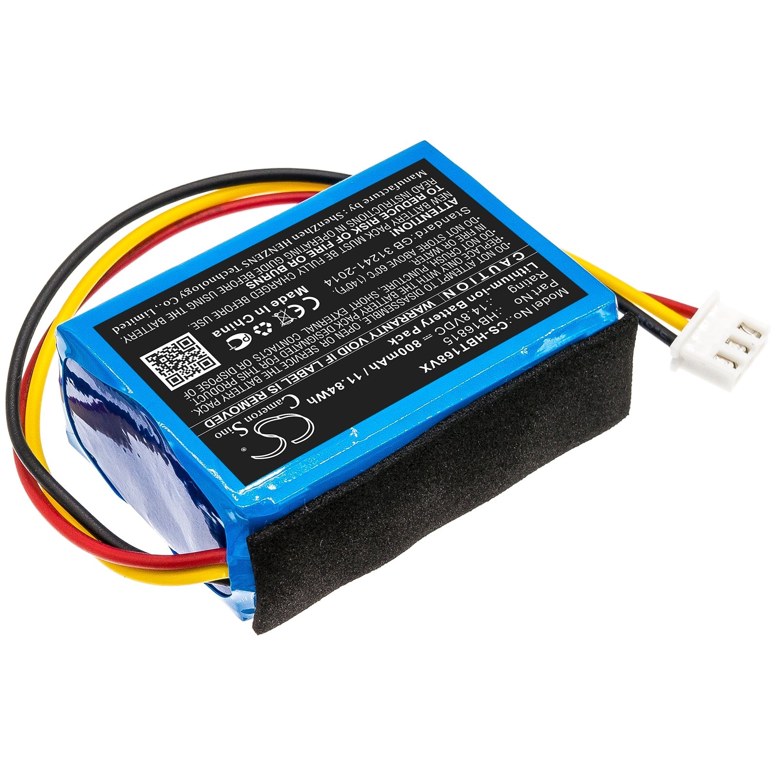 Li-ion Battery fits Hobot, Hb16815 14.8V, 800mAh – Bild 2
