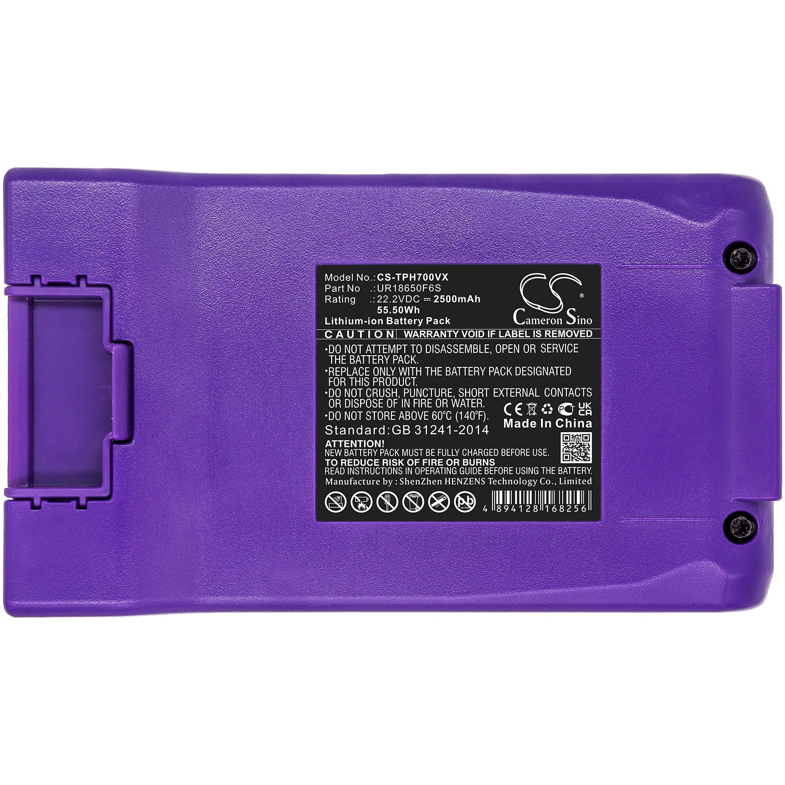 Li-ion Battery fits Hosome, Tph07 22.2V, 2500mAh – Bild 4