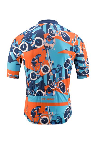 Cube BLACKLINE Trikot CMPT kurz – Bild 2