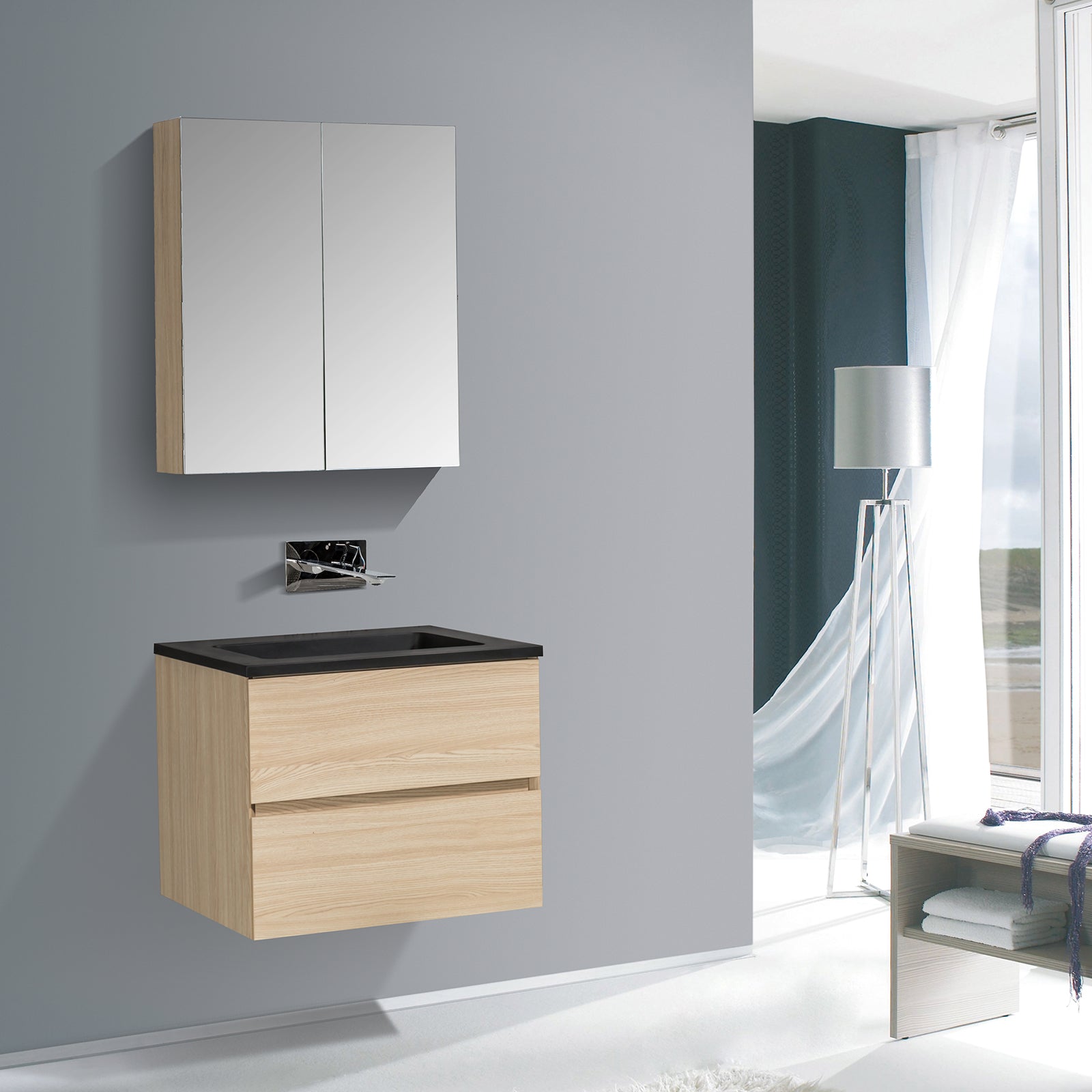 Badmöbel-Set EDGE 650 – Bild 6