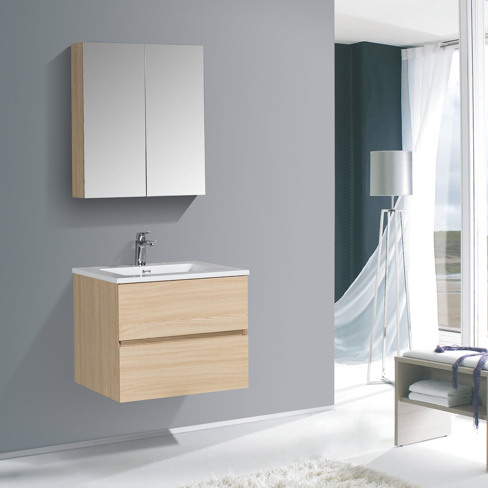 Badmöbel-Set EDGE 650 – Bild 5