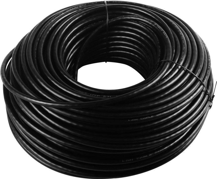 Set - UTP CAT6 buitenkabel stug 100M 100% koper – Bild 2
