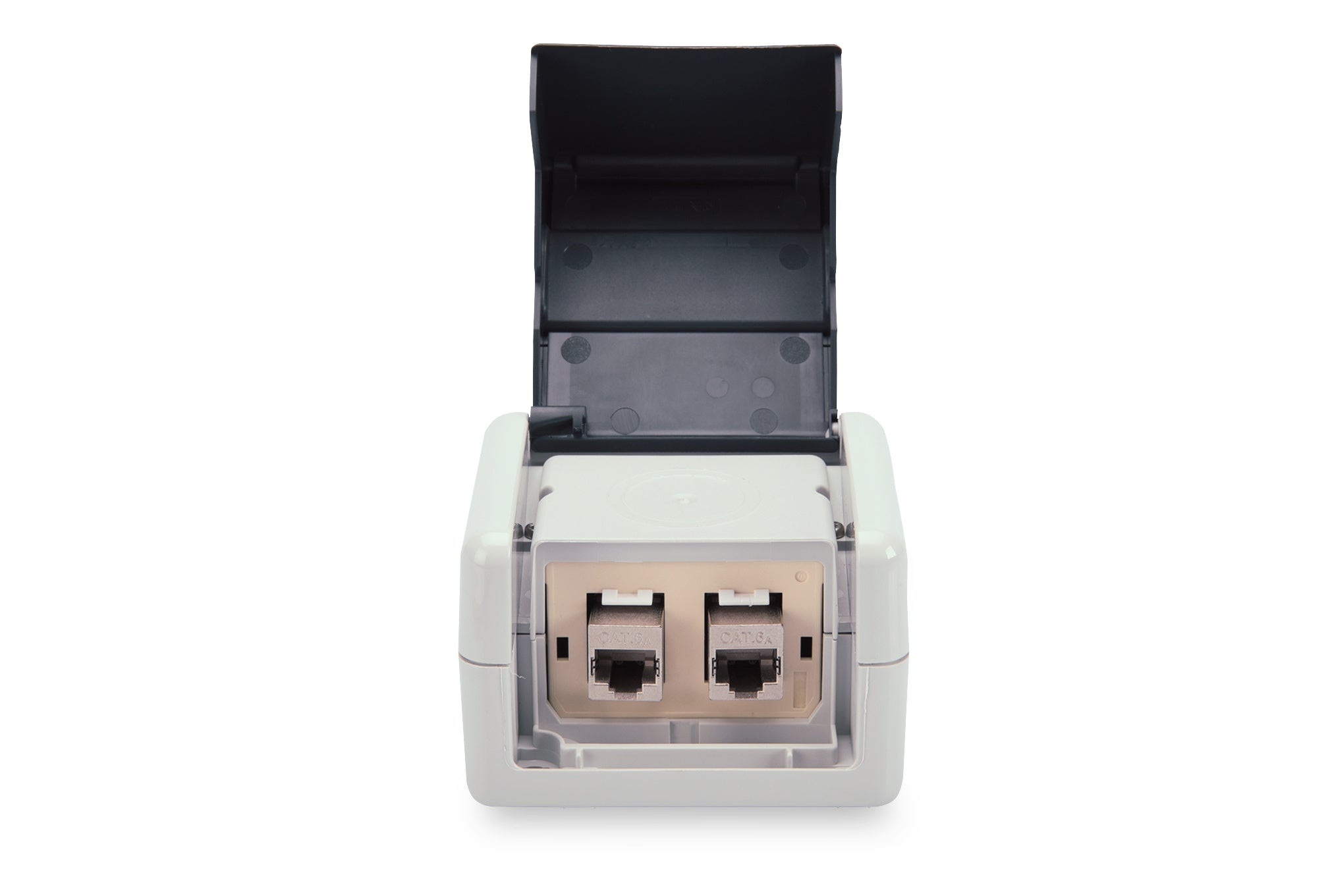 IP44 spatwaterdicht Keystone opbouwdoos 2-voudig – Bild 2